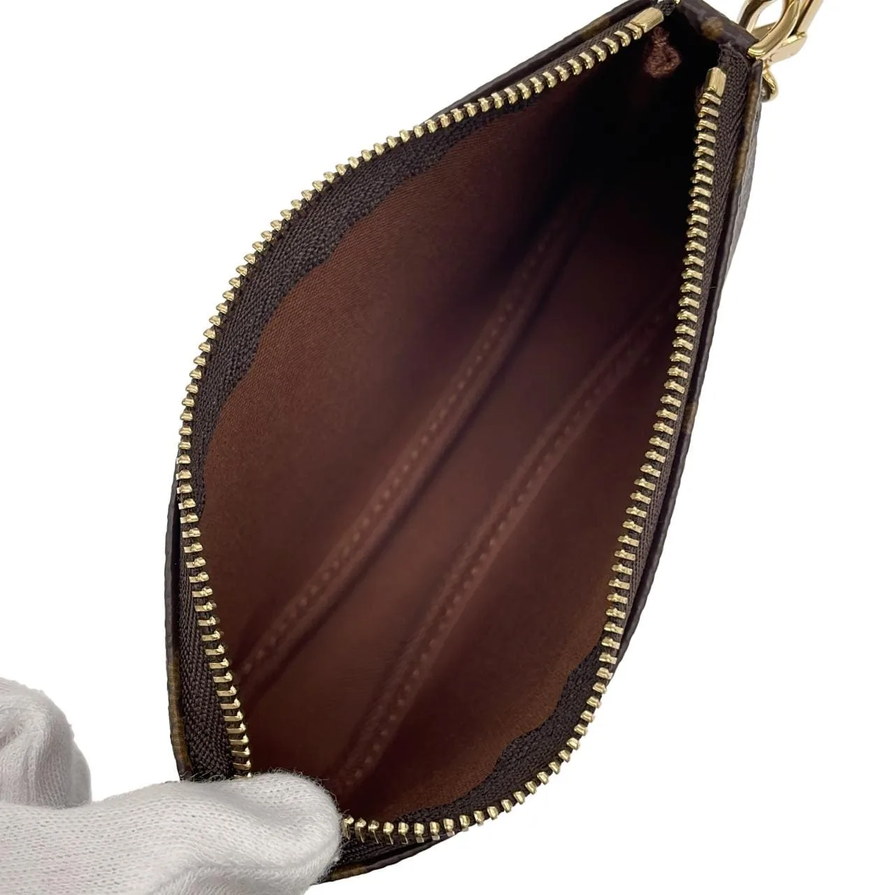 LOUIS VUITTON Pochette M58009 Pochette Monogram 黑色 Monogram 中古品A - 縮圖 7