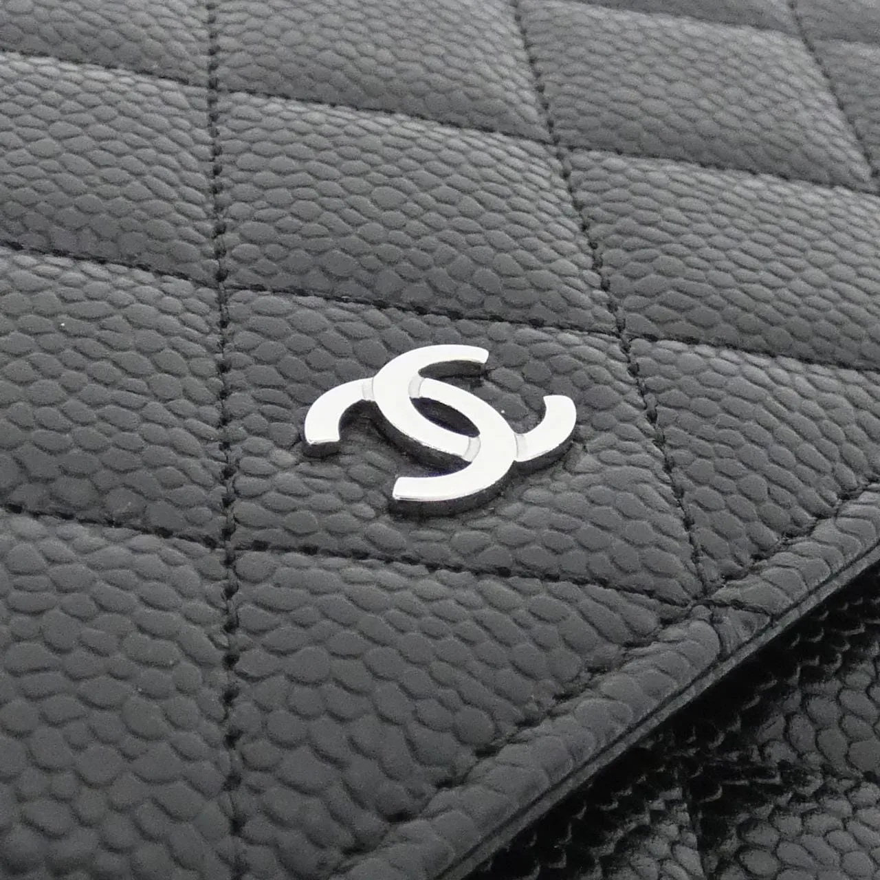 CHANEL Timeless Classic AP0250 Wallet Grained Calfskin Black Grained Calfskin Rank A - Thumbnail 4