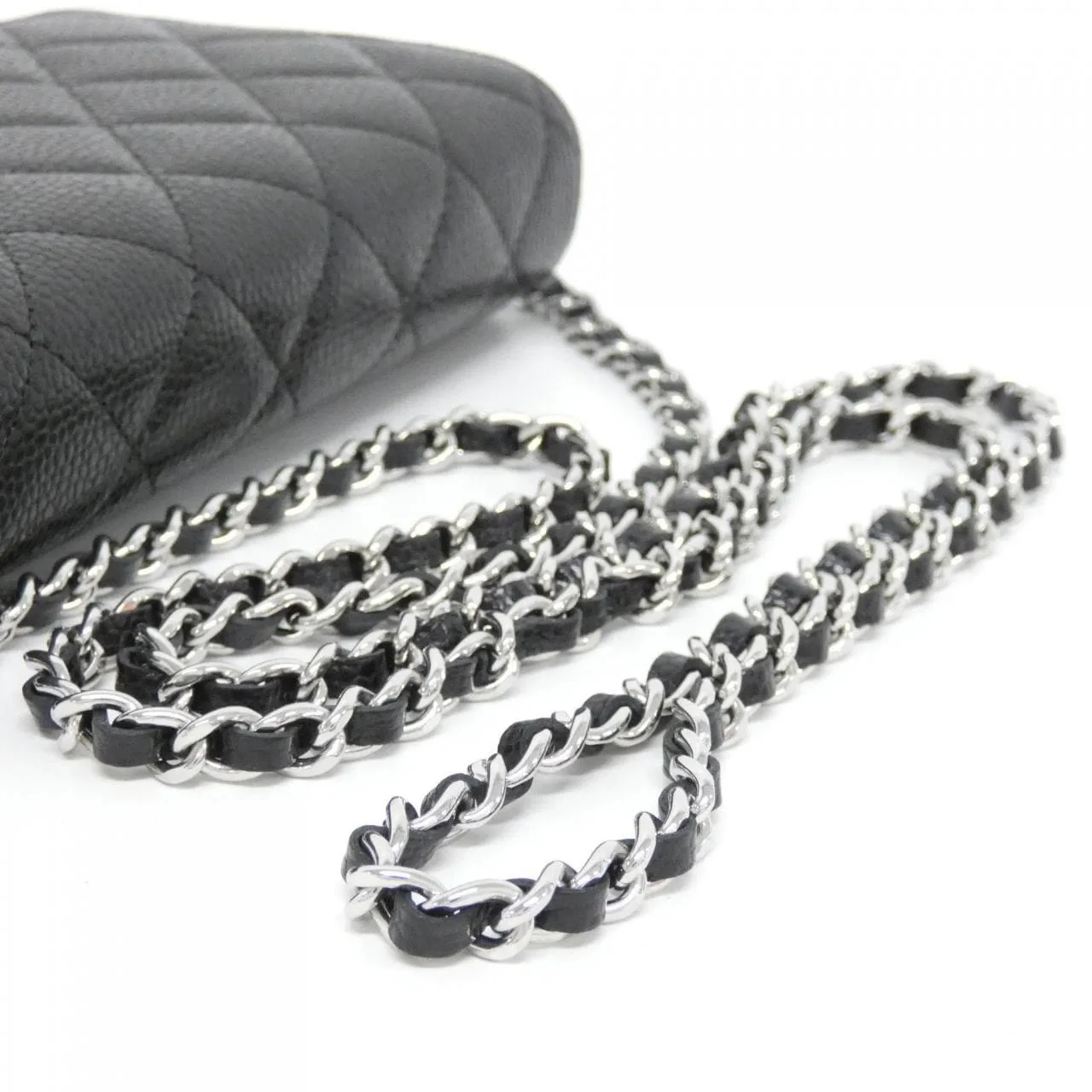CHANEL Timeless Classic AP0250 Wallet Grained Calfskin Black Grained Calfskin Rank A - Thumbnail 5