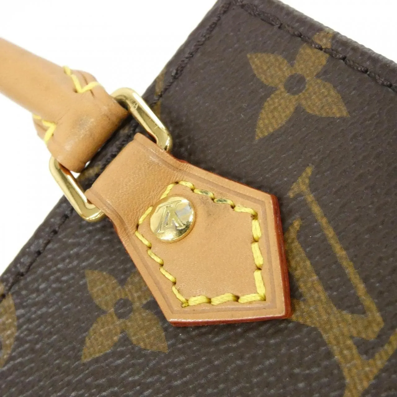 LOUIS VUITTON M69442 Handbag Monogram 黑色 Monogram 中古品A - 縮圖 3