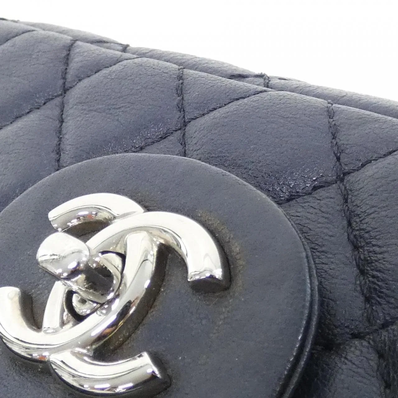 CHANEL Shoulder Navy Rank B - Thumbnail 5