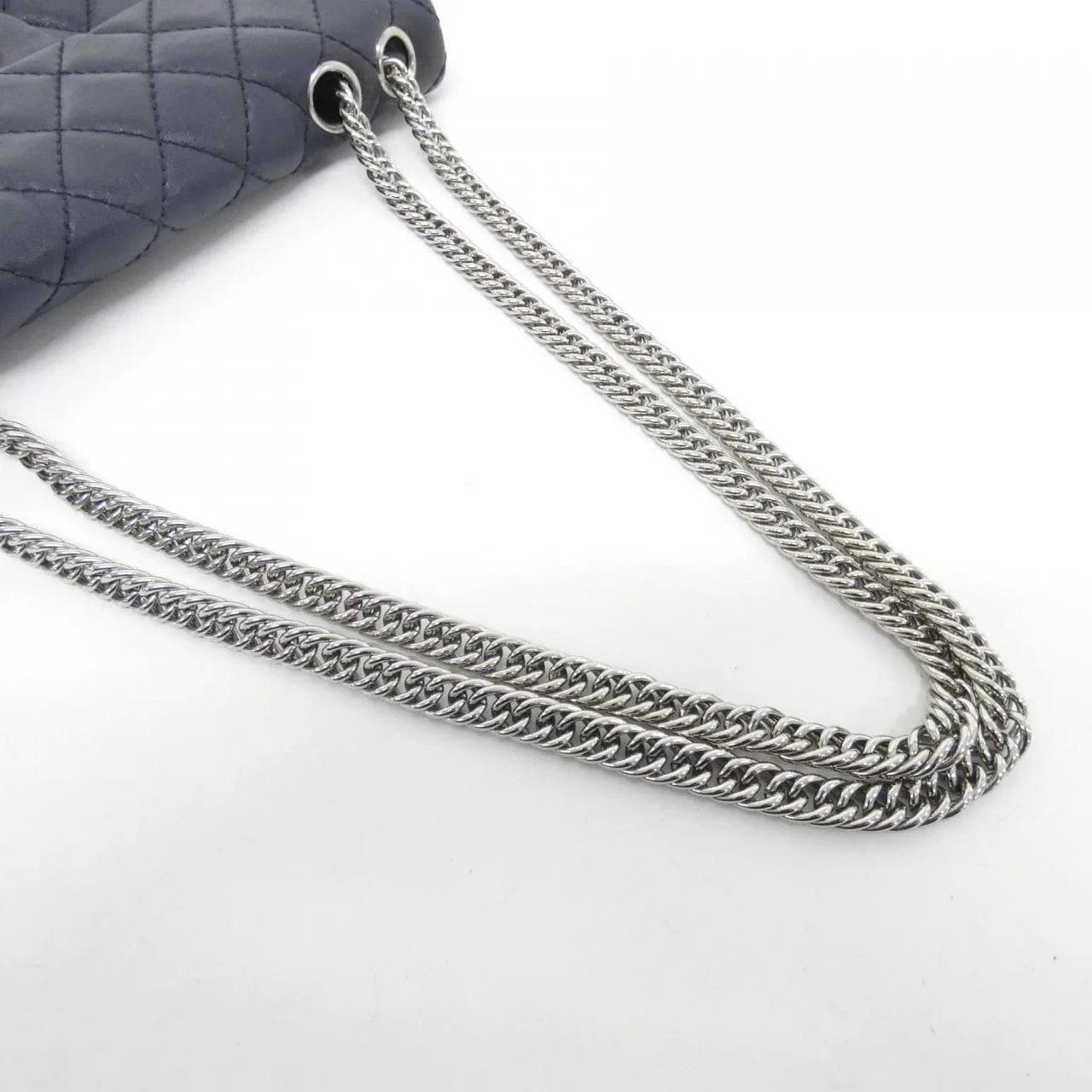 CHANEL Shoulder Navy Rank B - Thumbnail 8