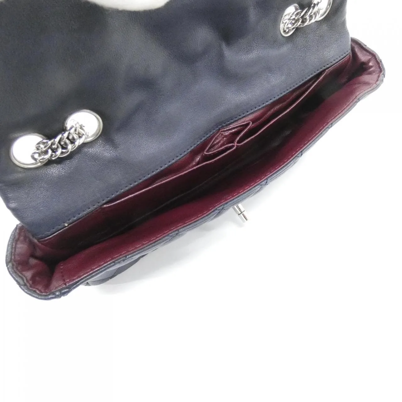 CHANEL Shoulder Navy Rank B - Thumbnail 9