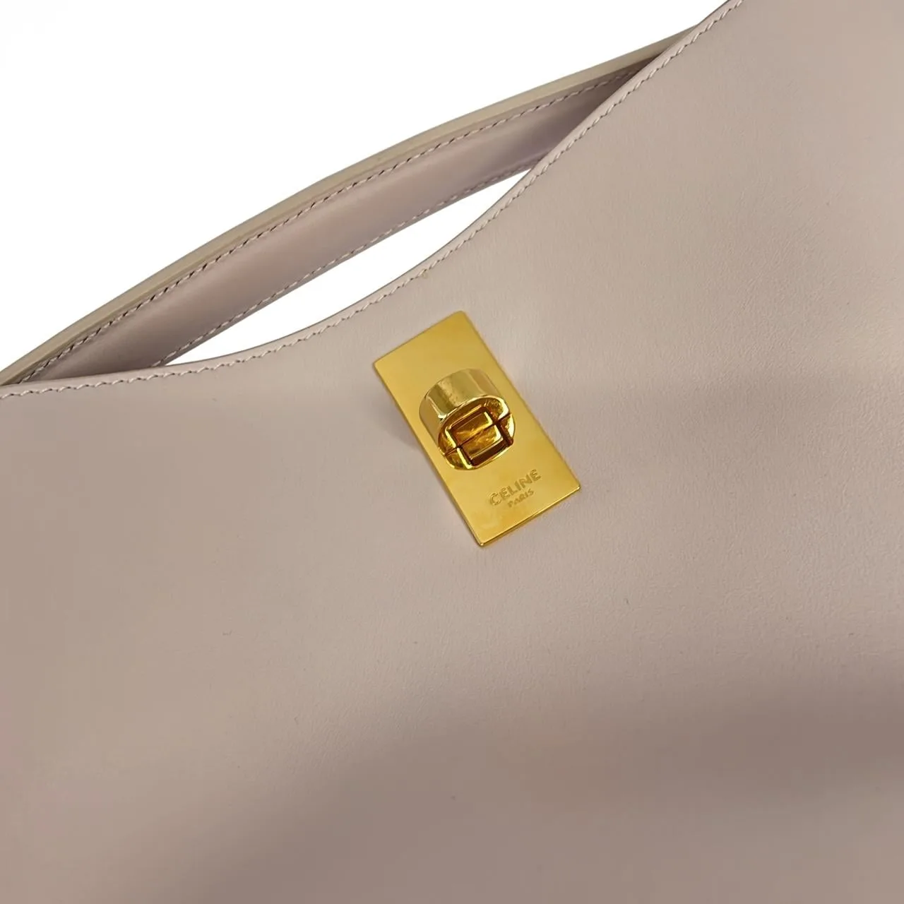 CELINE 197573CR4 手提包 金色 中古品A - 縮圖 4