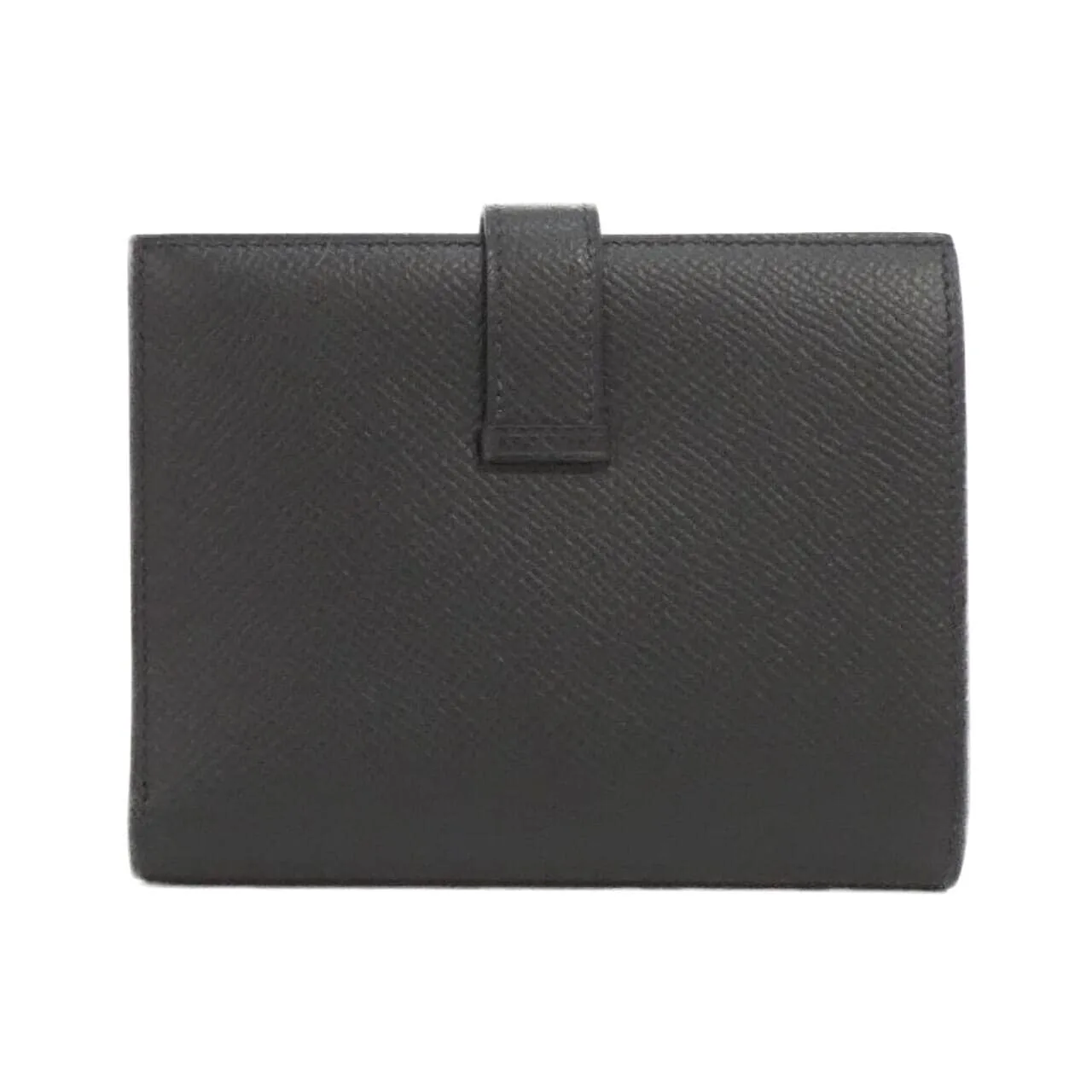 HERMES 039790CC 銀包 Epsom 黑色 Epsom 皮 中古品A - 縮圖 2