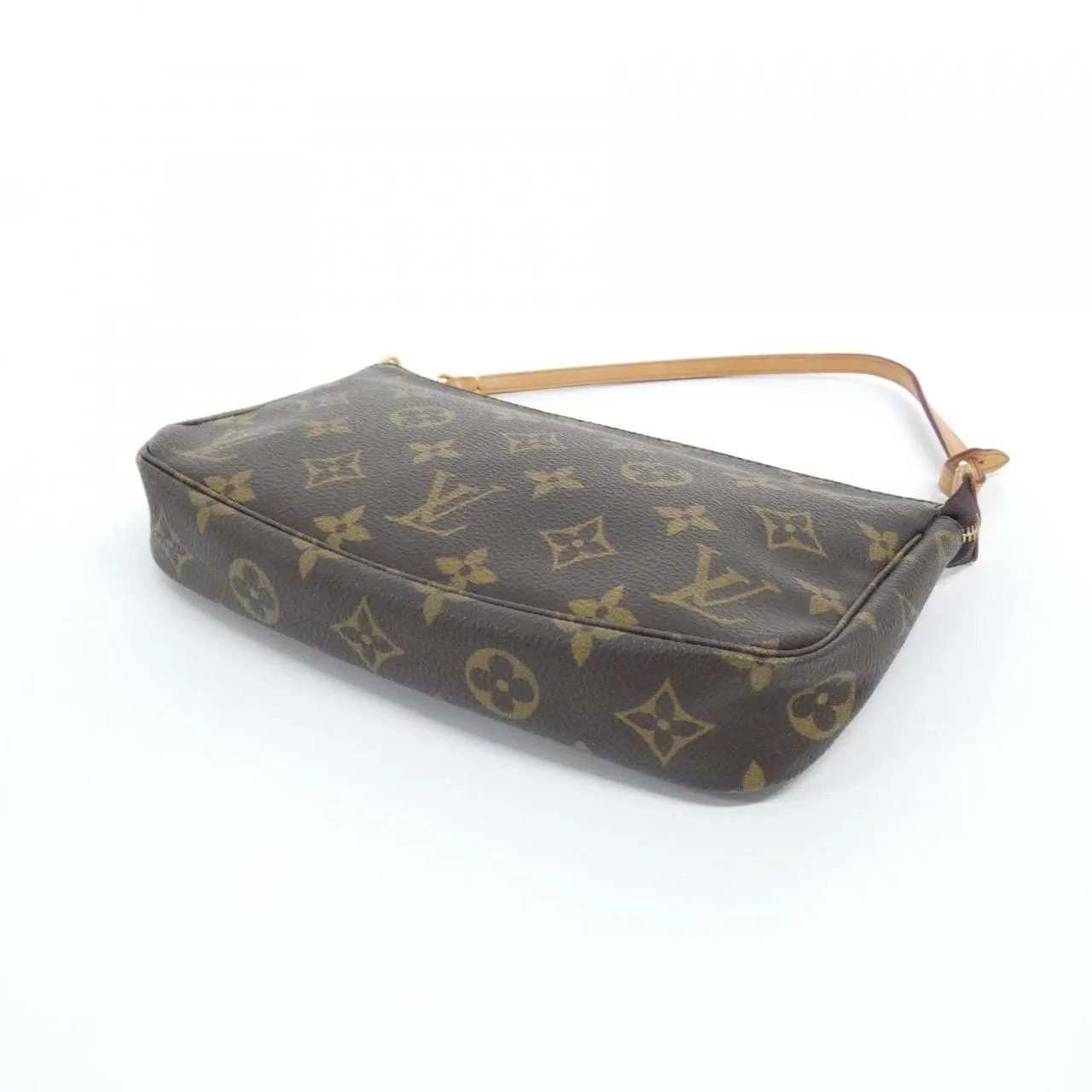 LOUIS VUITTON Pochette M51980 Pochette Monogram 黑色 Monogram 中古品A - 縮圖 2