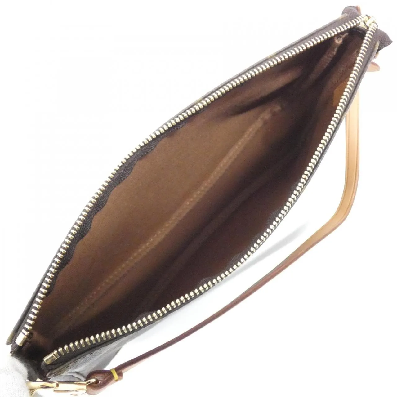 LOUIS VUITTON Pochette M51980 Pochette Monogram 黑色 Monogram 中古品A - 縮圖 5