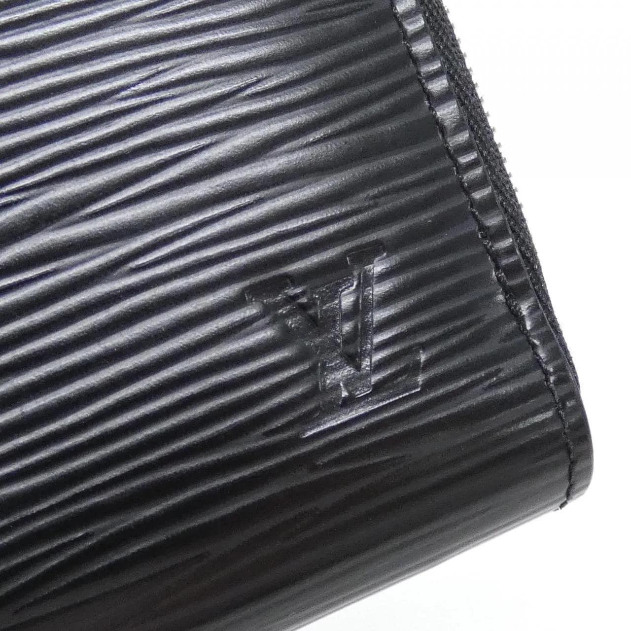 LOUIS VUITTON M60152 Coin Case Epi 黑色 Epi 中古品A - 縮圖 4