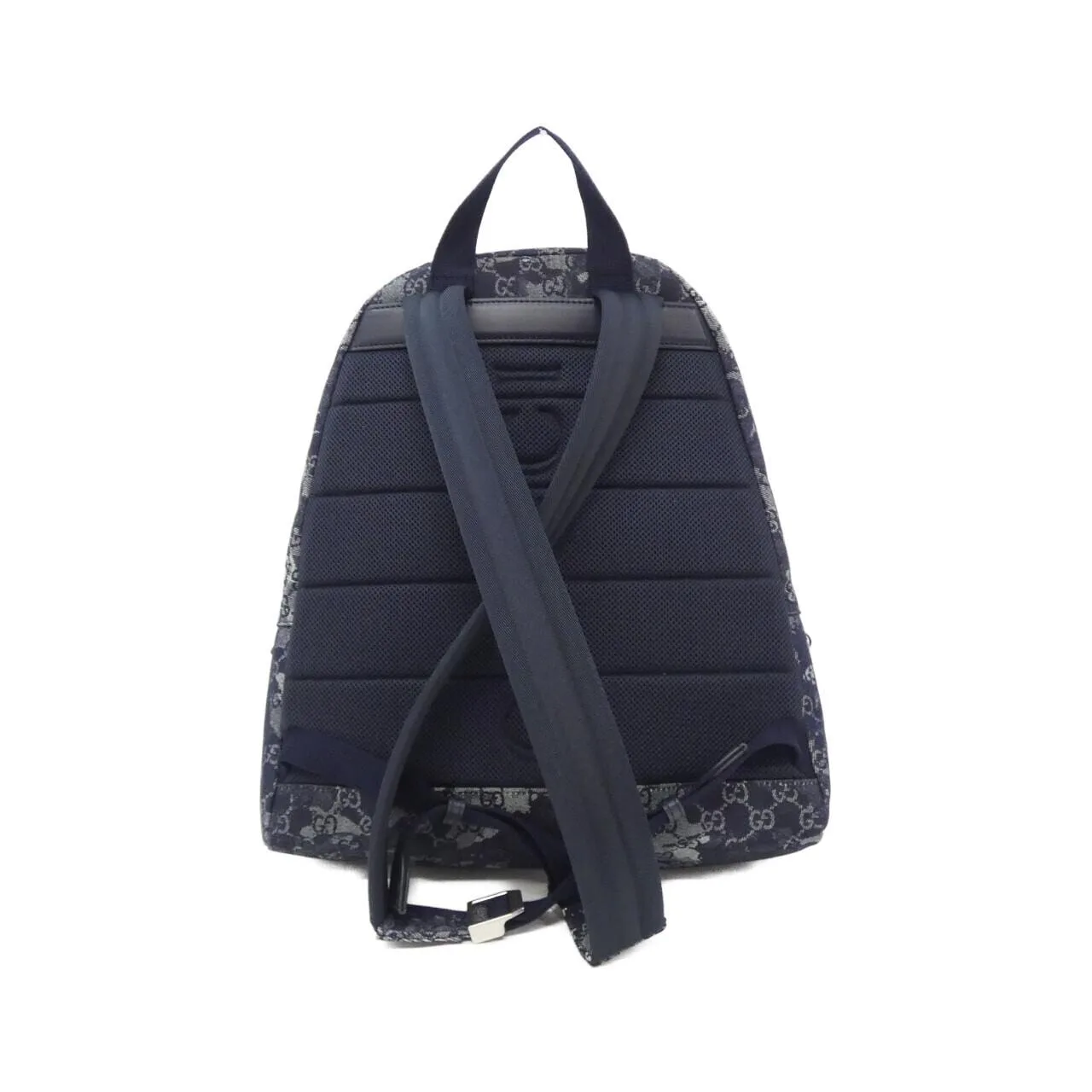 GUCCI 849008 FAE90 Backpack Denim 黑色 牛仔布 中古品A - 縮圖 2