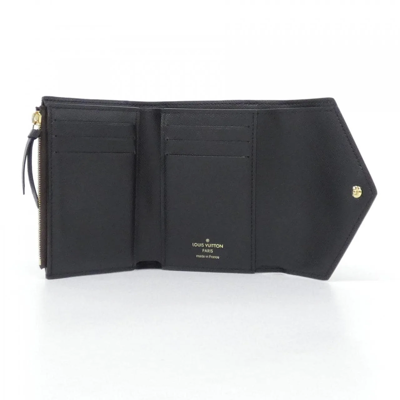 LOUIS VUITTON M81557 Wallet Monogram 黑色 Monogram 中古品A - 縮圖 5