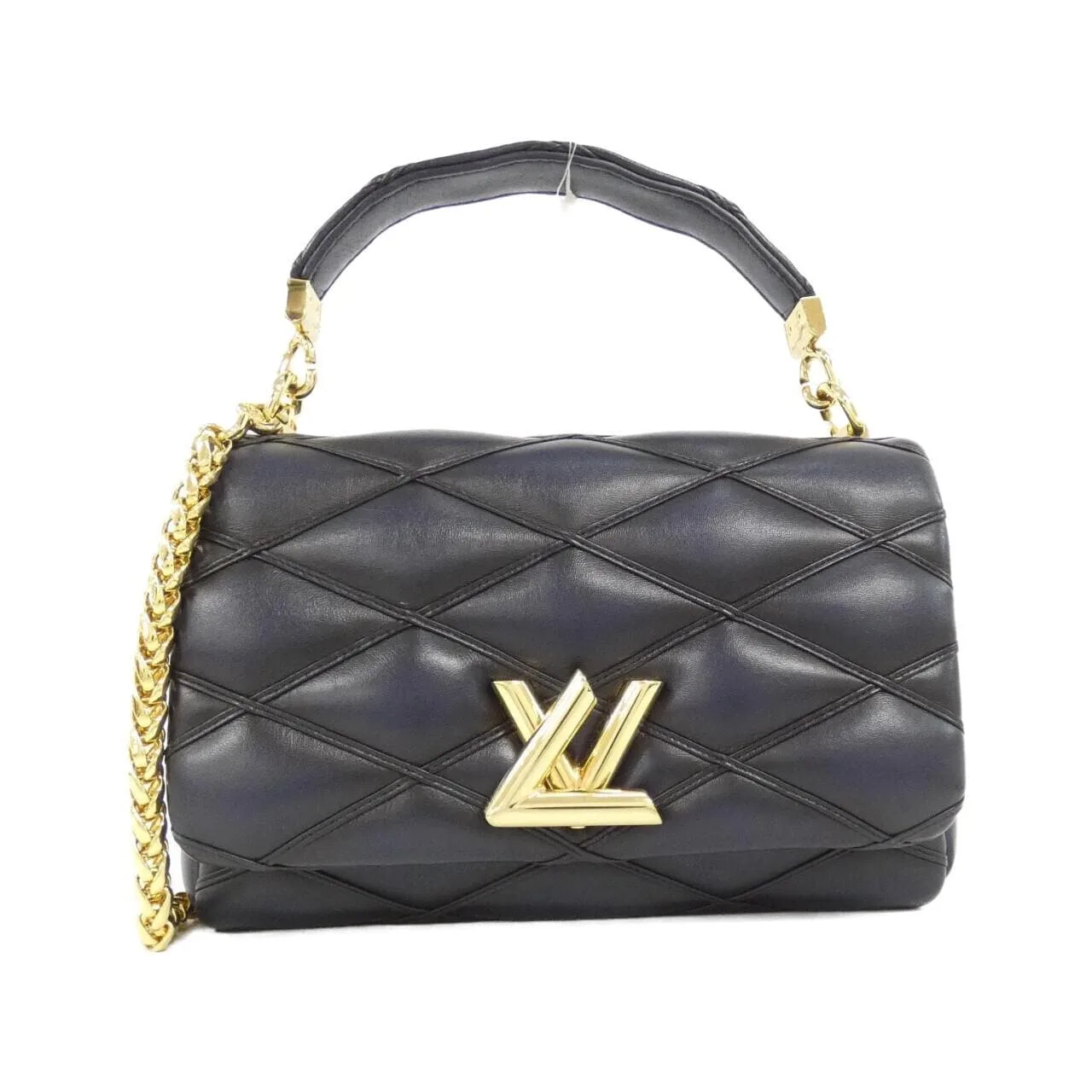 LOUIS VUITTON GO-14 M23682 Shoulder Lambskin Blue