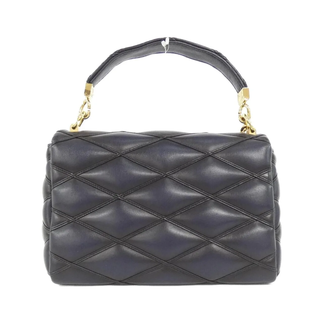 LOUIS VUITTON GO-14 M23682 Shoulder Lambskin 藍色 羊皮 中古品A - 縮圖 2