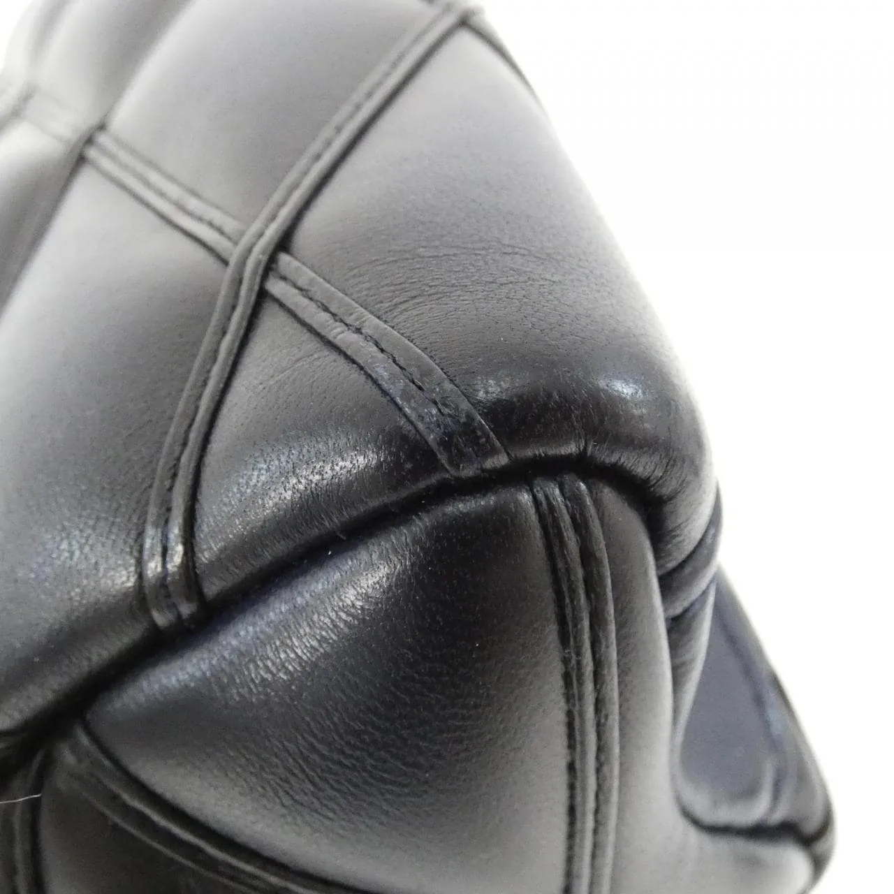 LOUIS VUITTON GO-14 M23682 Shoulder Lambskin 藍色 羊皮 中古品A - 縮圖 3