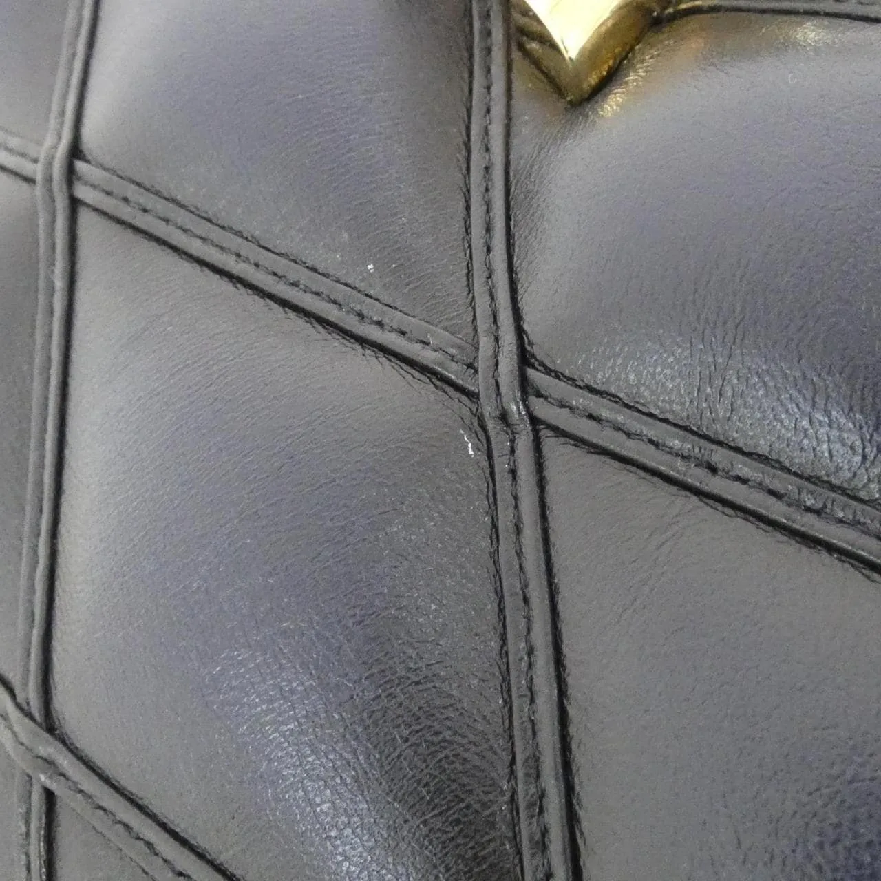 LOUIS VUITTON GO-14 M23682 Shoulder Lambskin 藍色 羊皮 中古品A - 縮圖 6