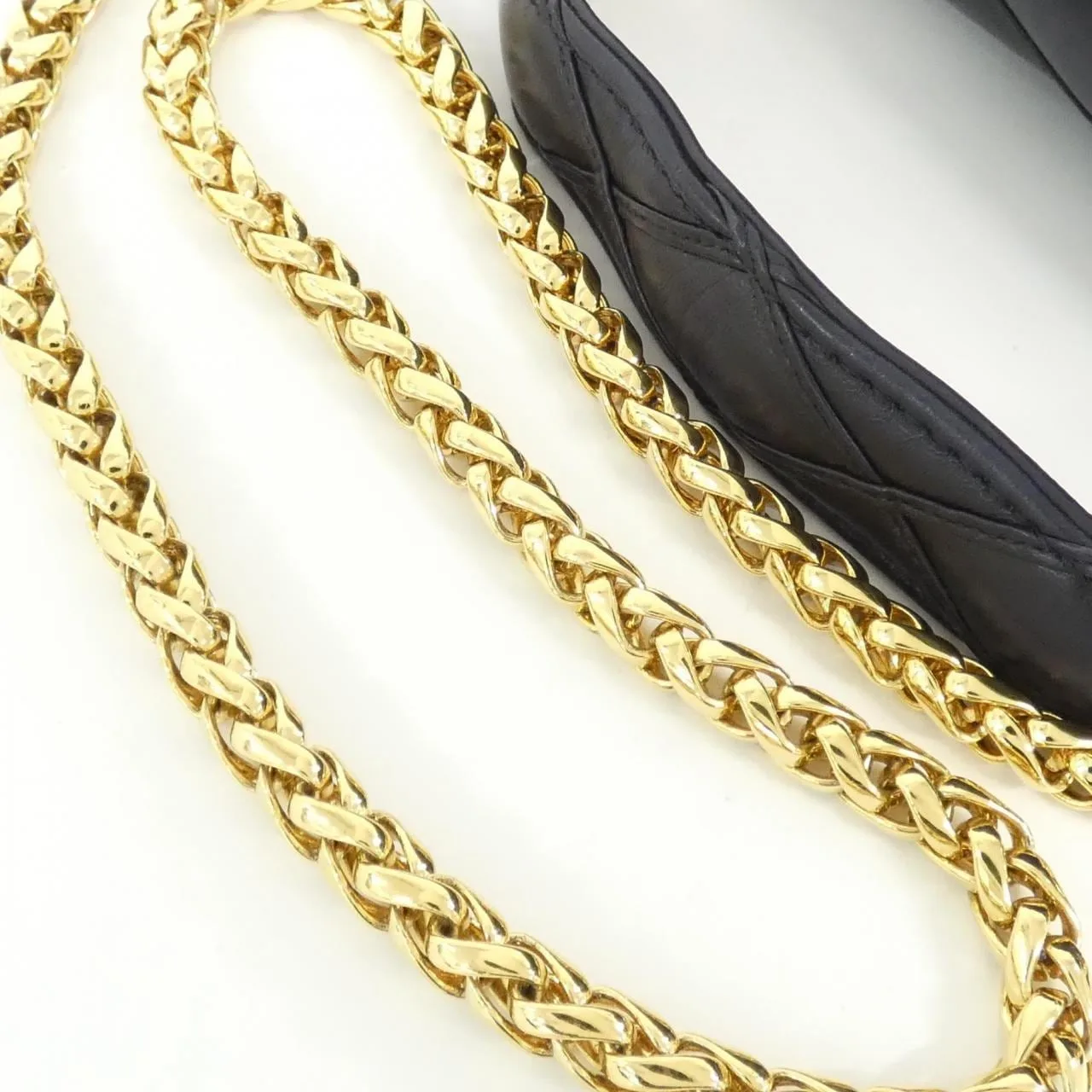 LOUIS VUITTON GO-14 M23682 Shoulder Lambskin 藍色 羊皮 中古品A - 縮圖 7