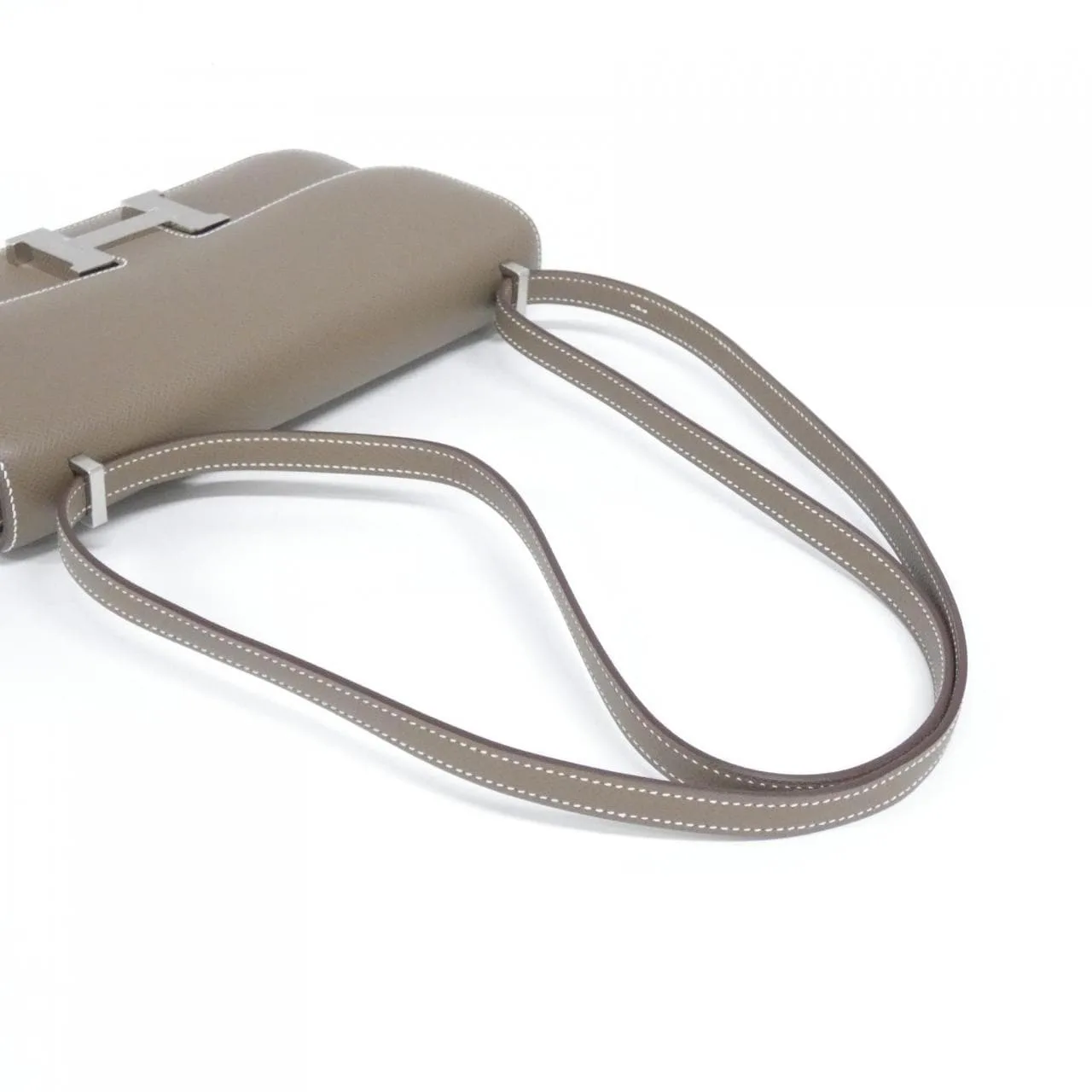 HERMES Constance 085425CK Shoulder Epsom Etoupe Epsom Leather Unused - Thumbnail 4