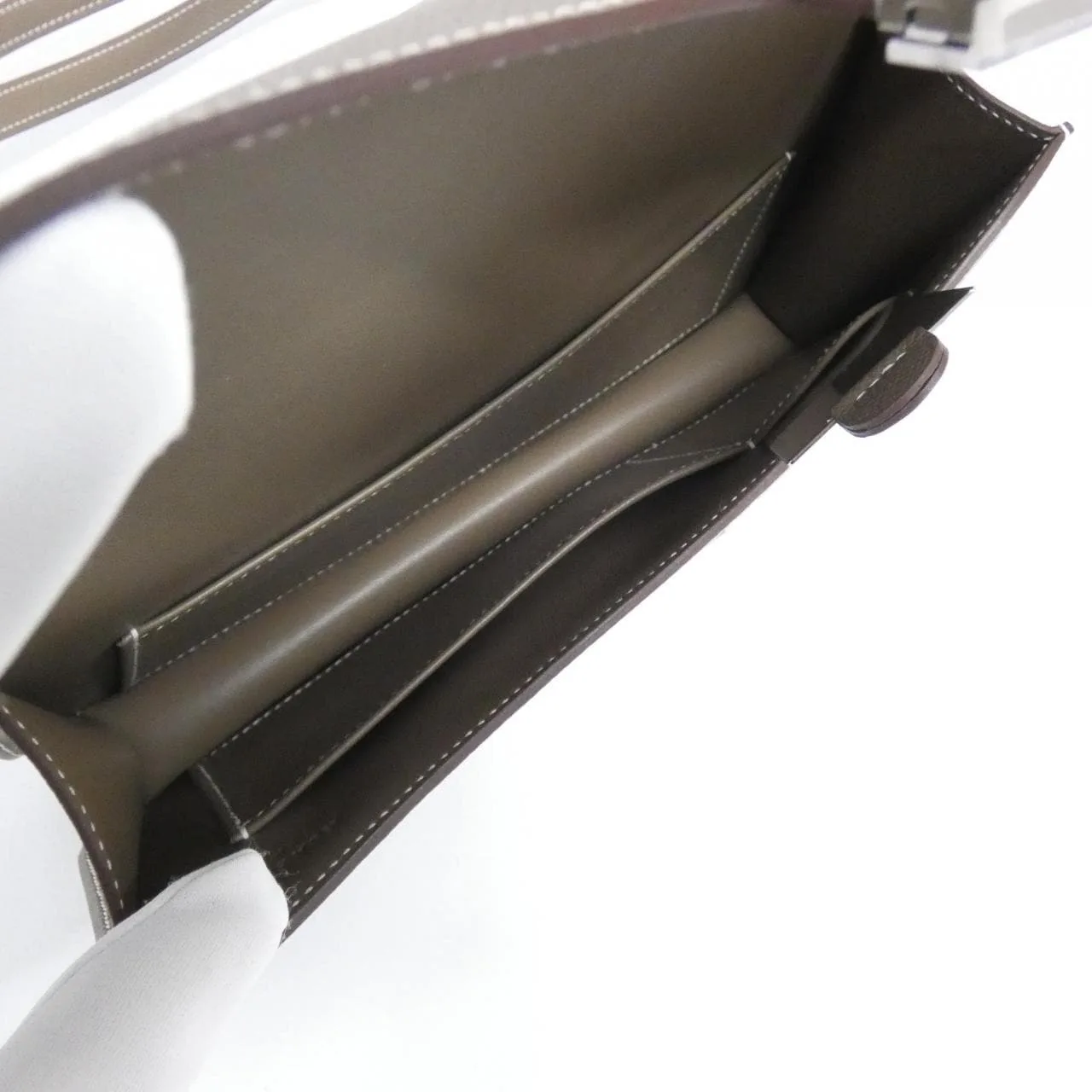 HERMES Constance 085425CK Shoulder Epsom Etoupe Epsom Leather Unused - Thumbnail 5