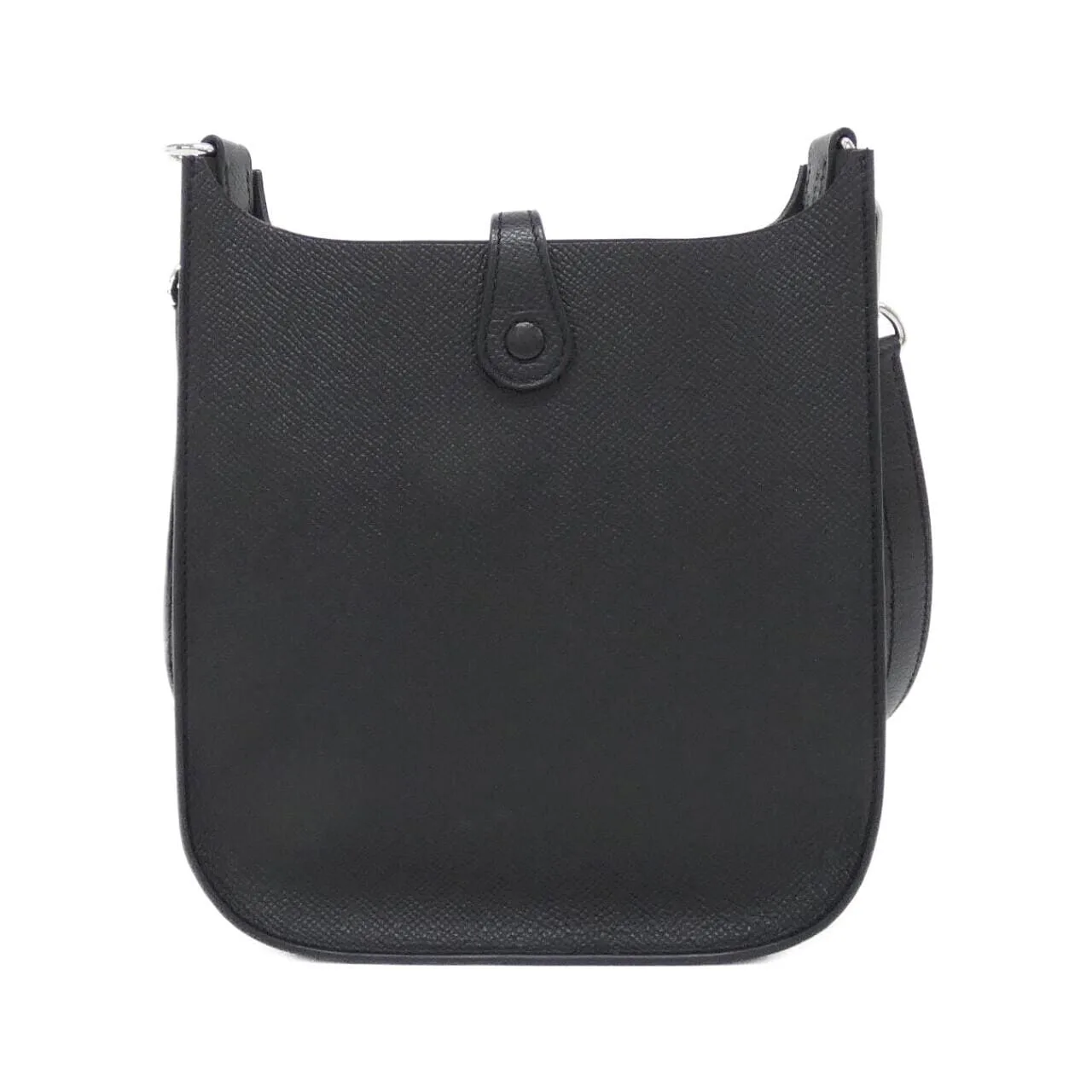 HERMES Evelyne 087080CK Shoulder Epsom Black Epsom Leather Rank A - Thumbnail 2