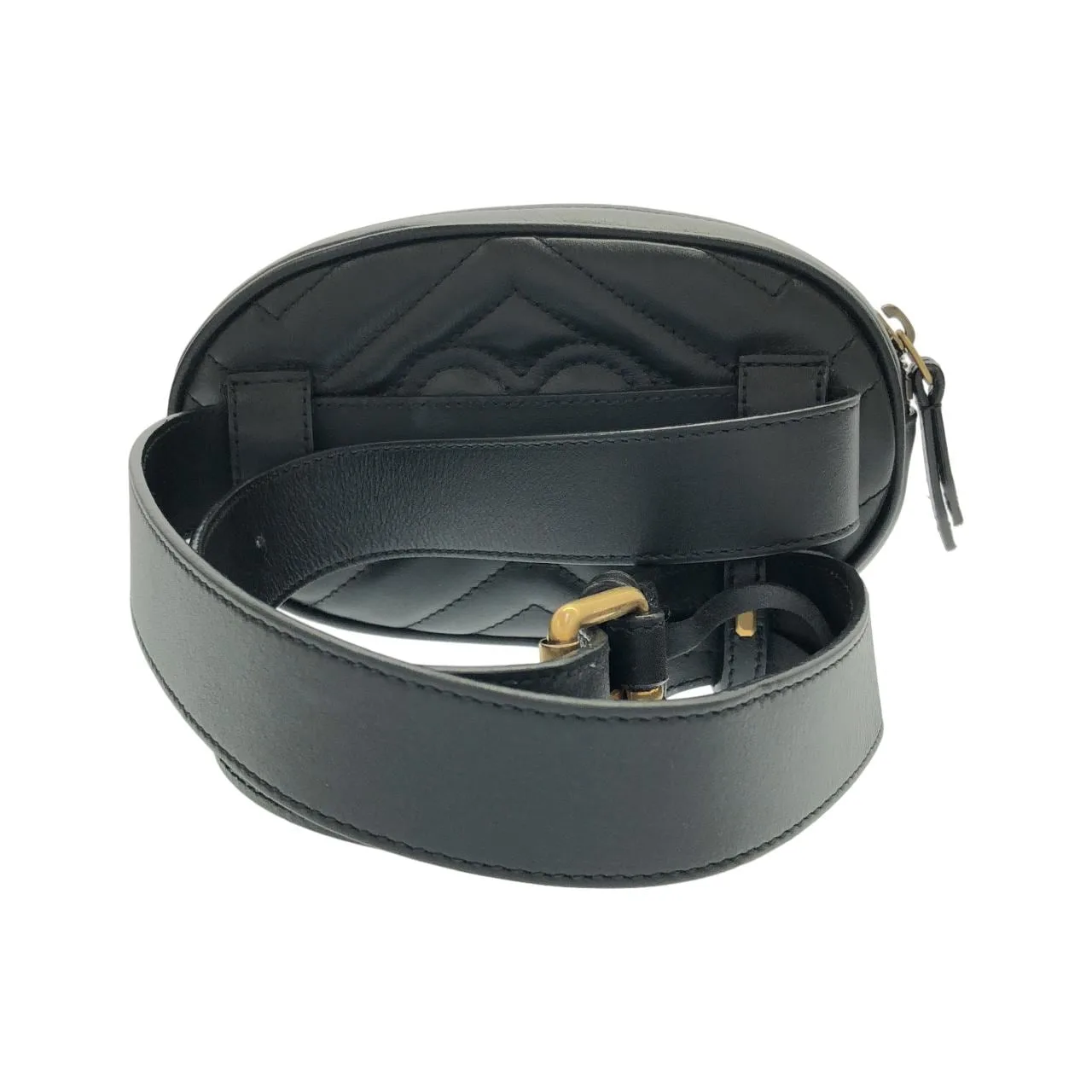 GUCCI 476434 DSVRT Belt Leather
