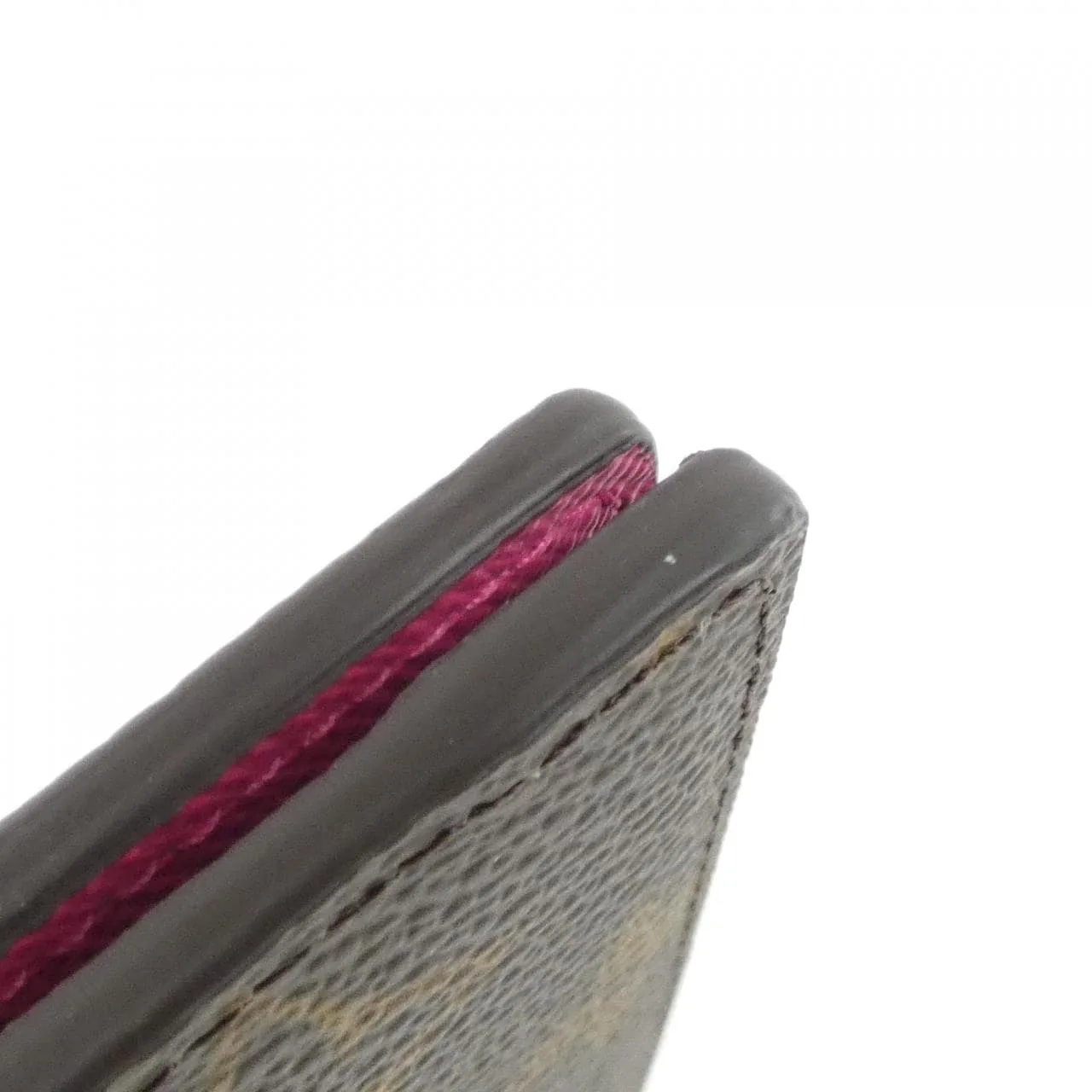 LOUIS VUITTON M12831 Card Case Monogram 粉色 Monogram 中古品A - 縮圖 4