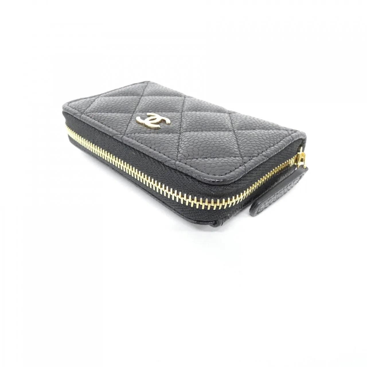 CHANEL Timeless Classic AP0216 Coin Case Grained Calfskin 黑色 荔枝紋牛皮 未使用品 - 縮圖 3