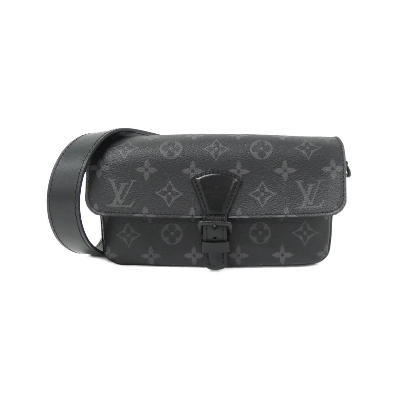 LOUIS VUITTON Eclipse M83567 Shoulder Monogram Black