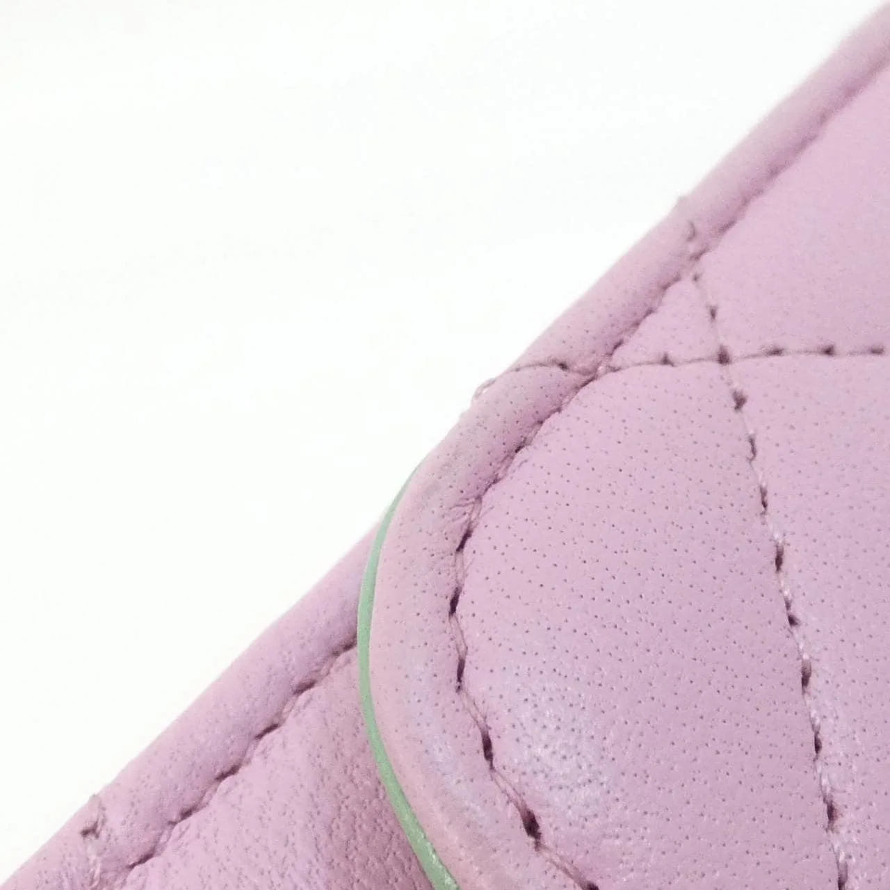 CHANEL Chanel 19 AP3226 Wallet Lambskin Green Lambskin Rank A - Thumbnail 4