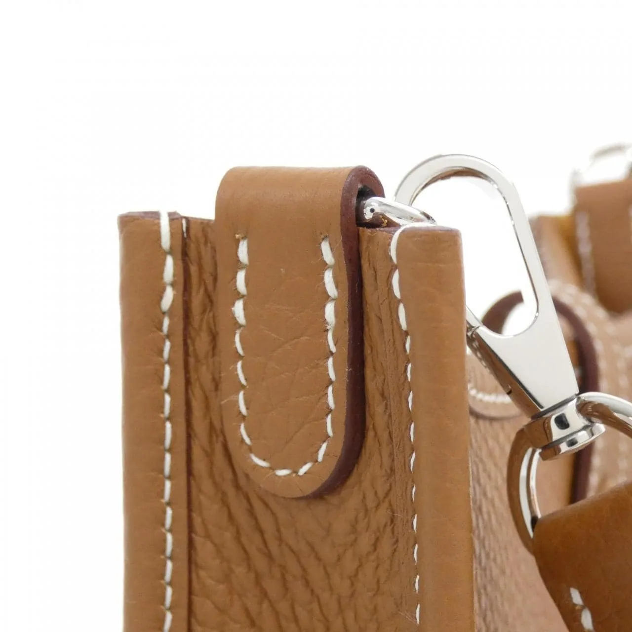 HERMES Evelyne 083433CK Shoulder Clemence 黑色 Clemence 皮 中古品A - 縮圖 4