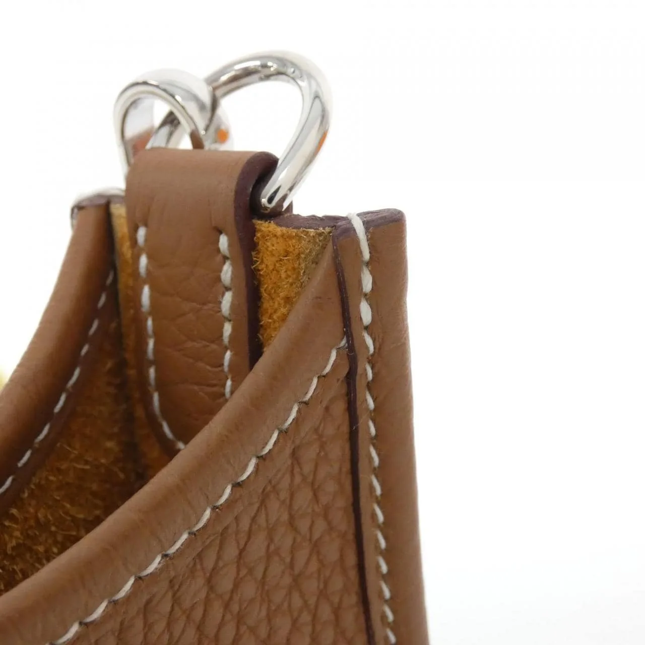 HERMES Evelyne 083433CK Shoulder Clemence 黑色 Clemence 皮 中古品A - 縮圖 5