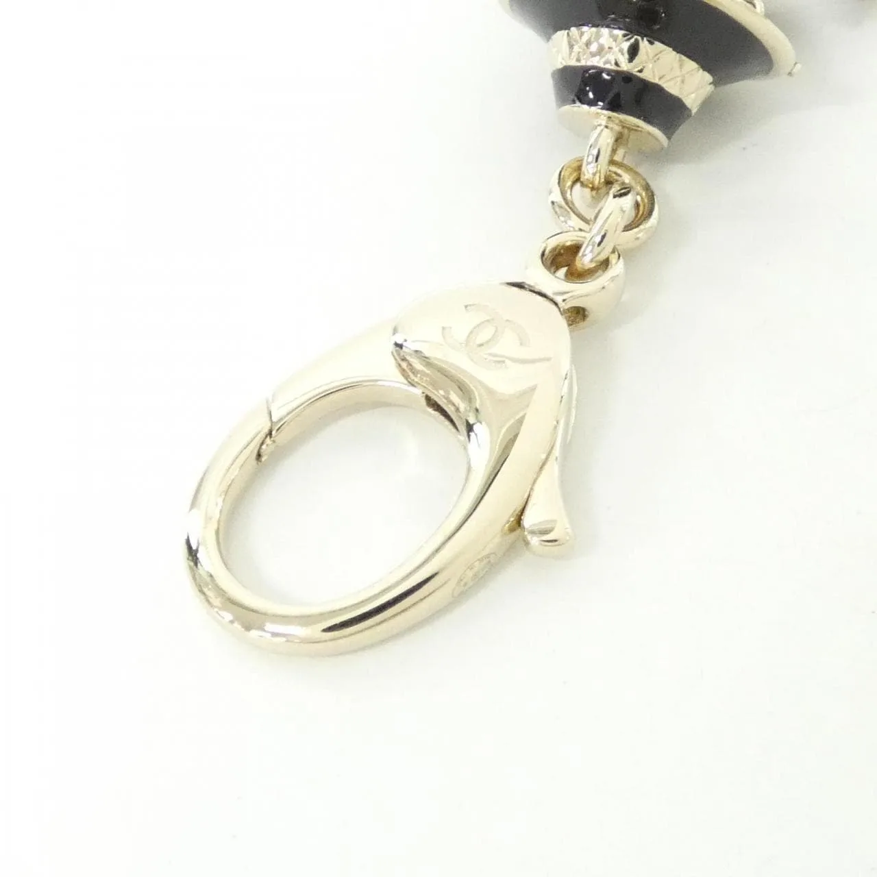 CHANEL ABG014 Key Case 黑色 中古品A - 縮圖 5
