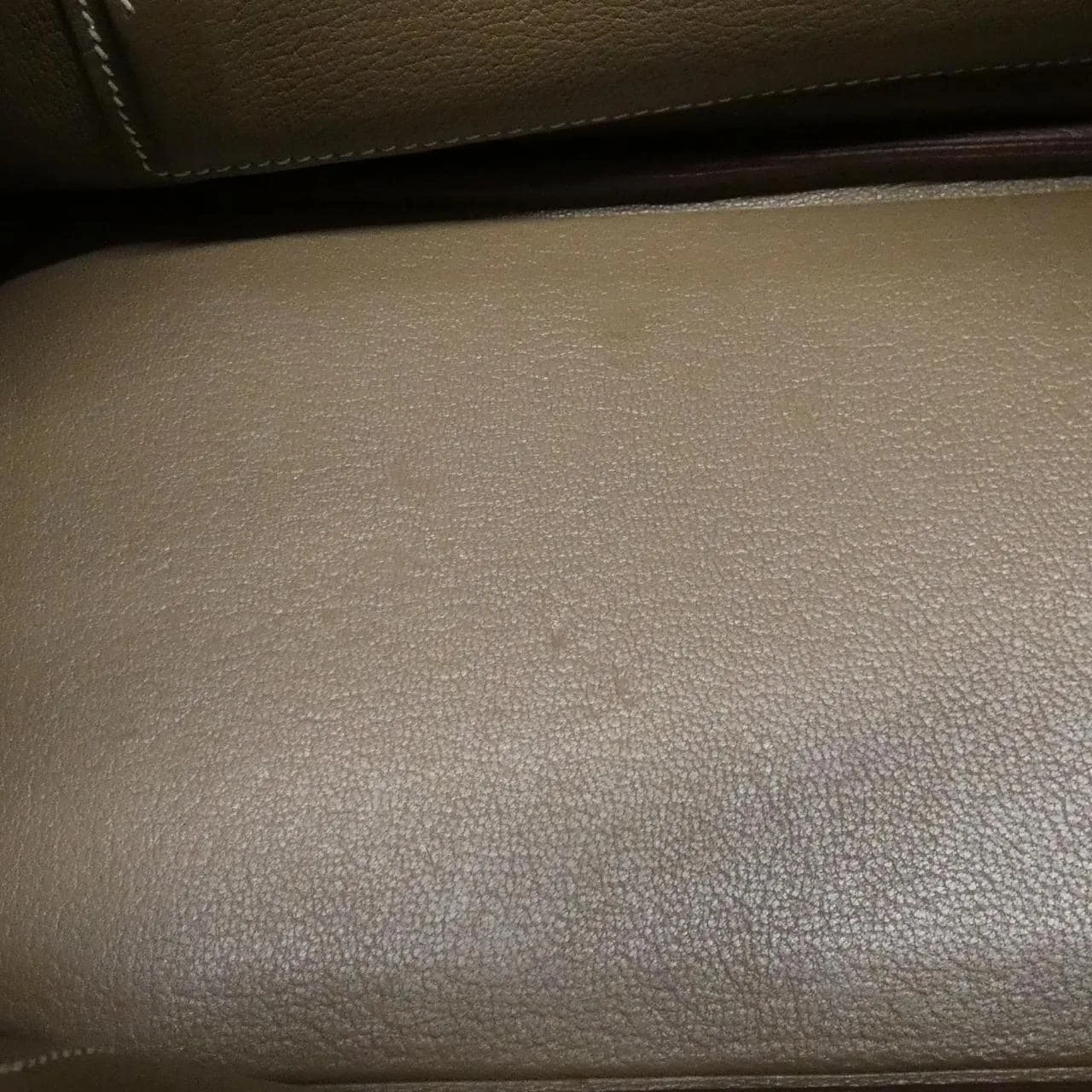 HERMES Birkin 041344CK Handbag Togo Etoupe Togo Leather Rank A - Thumbnail 10