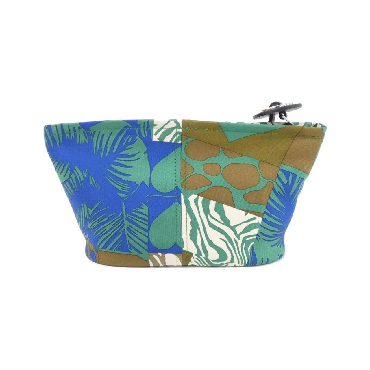 HERMES 084670CJ Pouch Epsom 銀色 Epsom 皮 中古品A - 縮圖 2