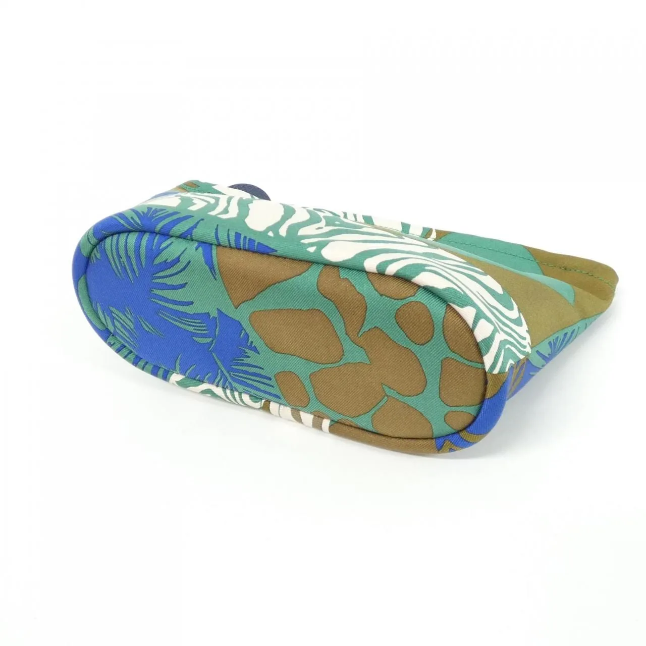 HERMES 084670CJ Pouch Epsom 銀色 Epsom 皮 中古品A - 縮圖 3