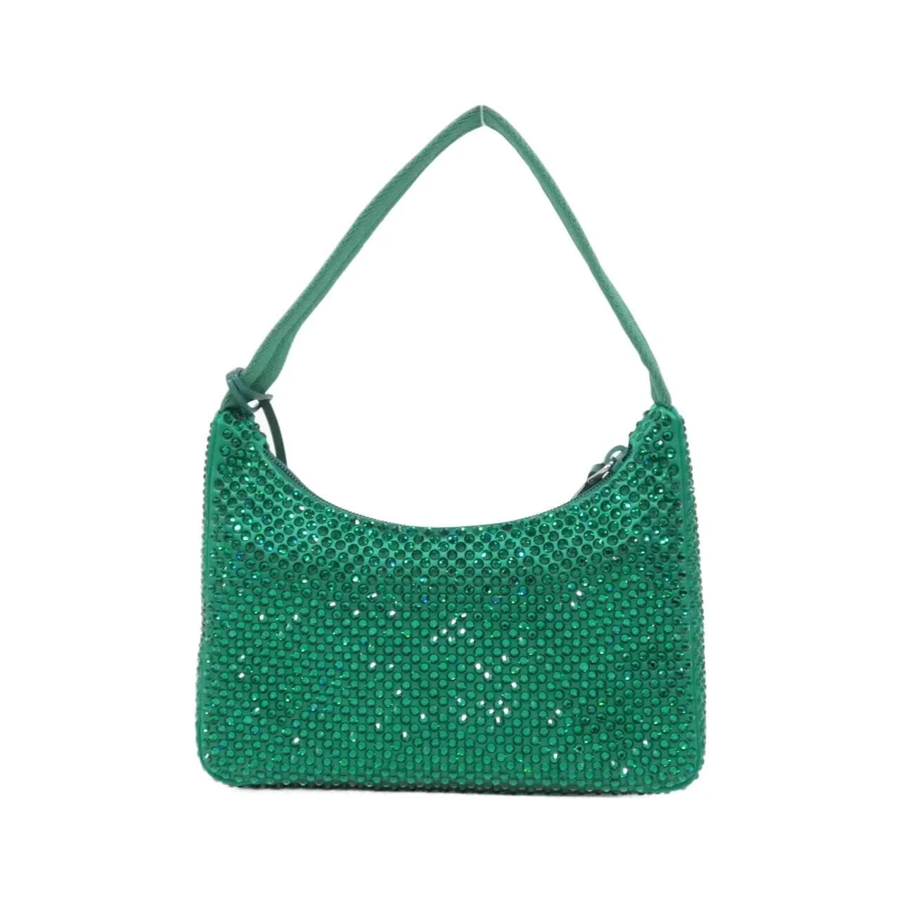 PRADA 1BC515 肩背包 黑色 中古品A - 縮圖 2