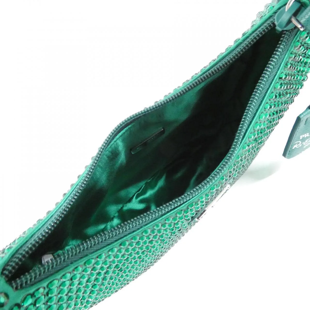 PRADA 1BC515 肩背包 黑色 中古品A - 縮圖 9