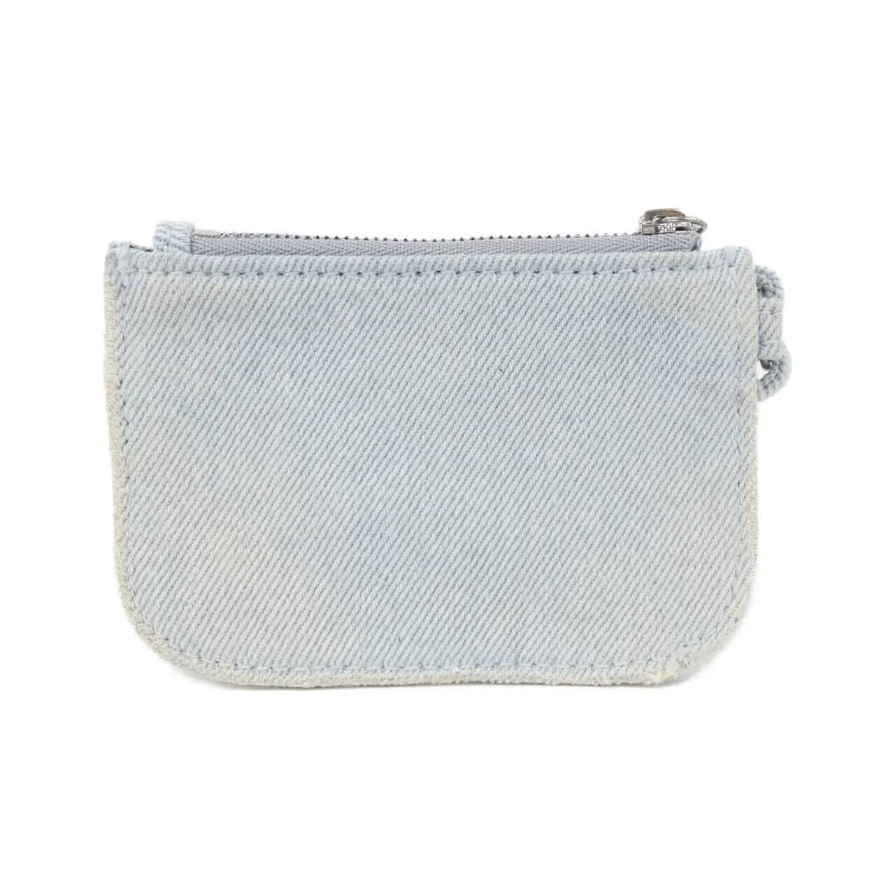 BALENCIAGA Le Cagole 776769 Coin Case Denim 藍色 牛仔布 中古品A - 縮圖 2