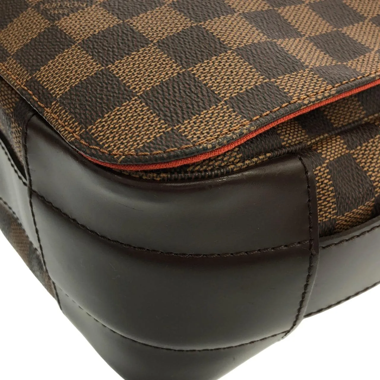 LOUIS VUITTON N45258 Shoulder Damier 黑色 Damier 中古品A - 縮圖 3