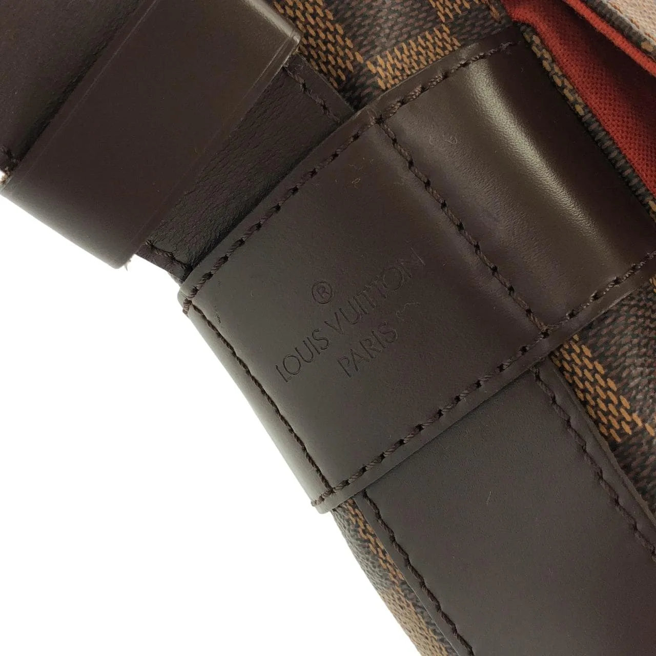 LOUIS VUITTON N45258 Shoulder Damier 黑色 Damier 中古品A - 縮圖 4