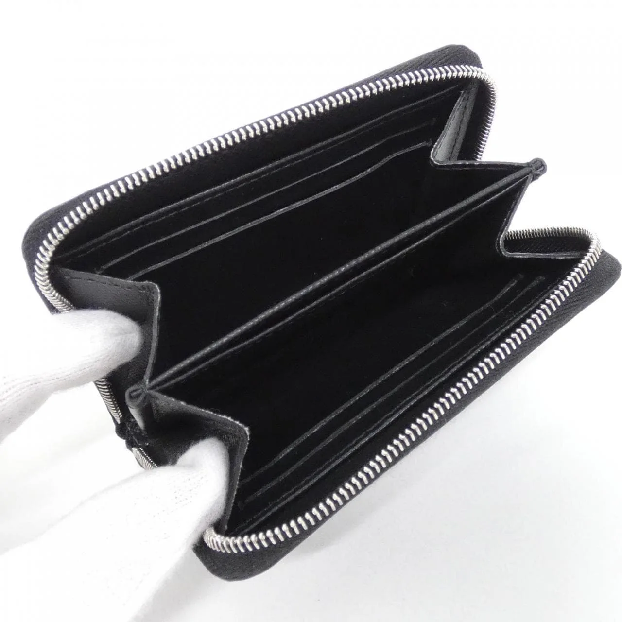 LOUIS VUITTON M60152 Coin Case Epi 黑色 Epi 中古品A - 縮圖 6