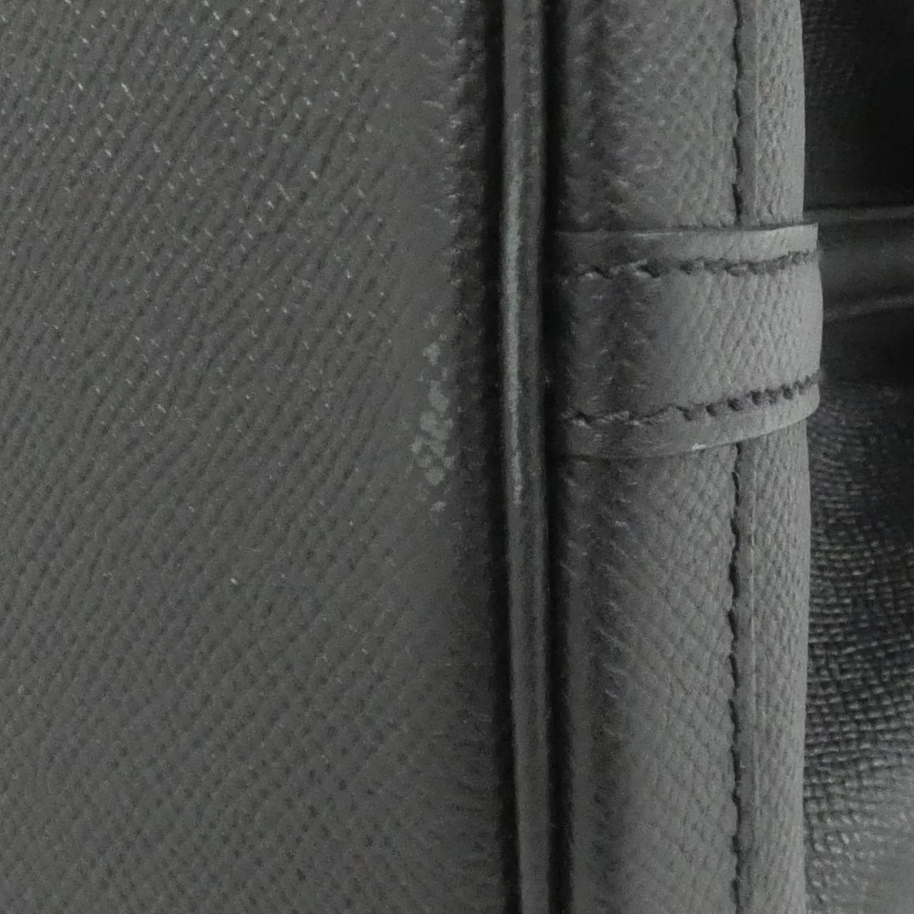 HERMES Garden Party 069574CK Tote Epsom Black Epsom Leather Rank A - Thumbnail 3