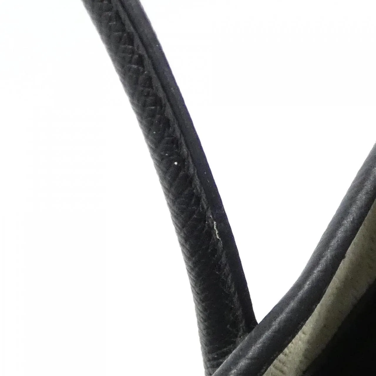 HERMES Garden Party 069574CK Tote Epsom Black Epsom Leather Rank A - Thumbnail 7