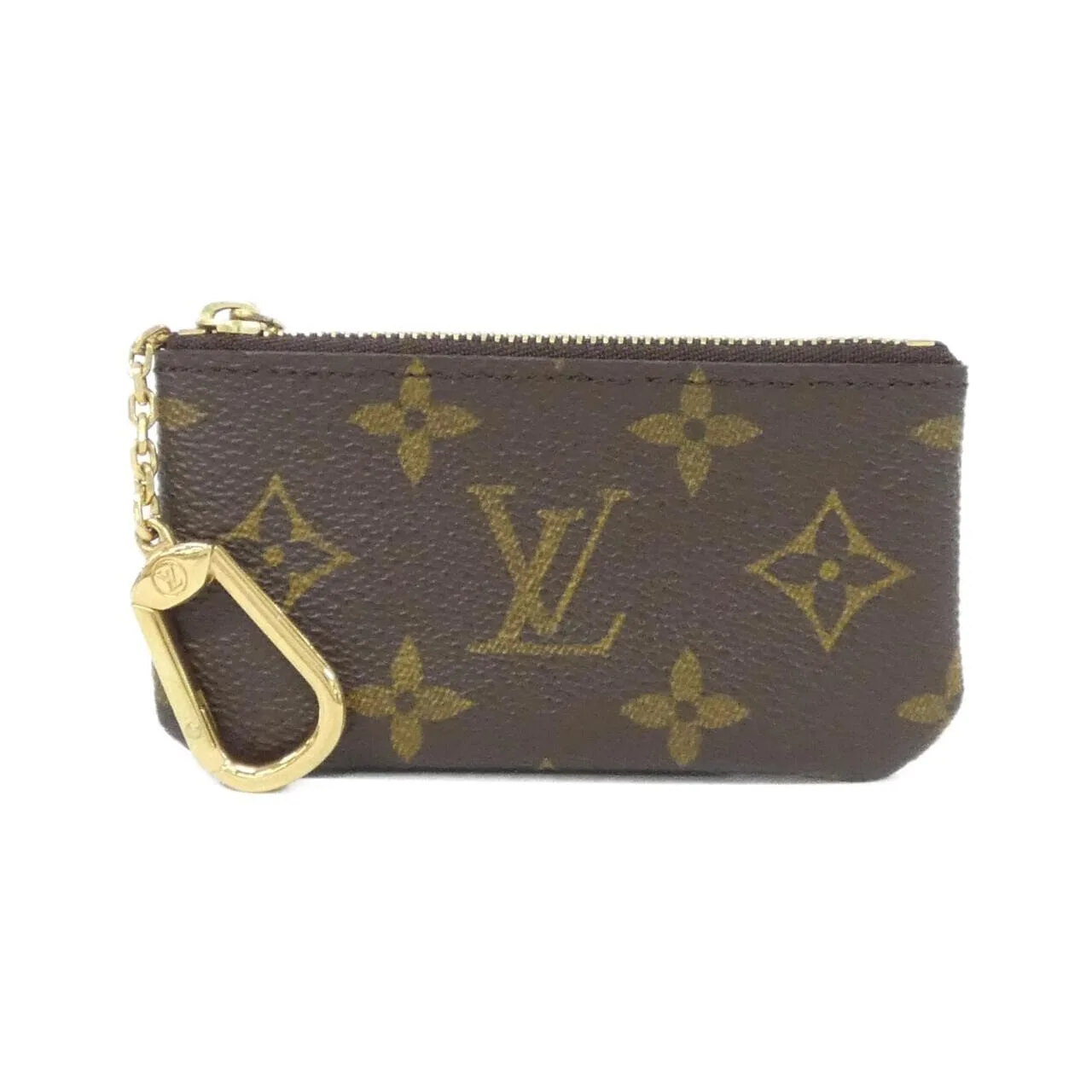 LOUIS VUITTON Pochette M62650 Coin Case Monogram Black