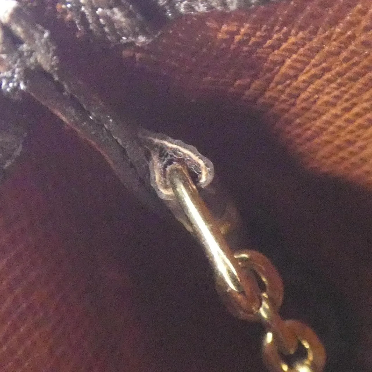 LOUIS VUITTON Pochette M62650 Coin Case Monogram 黑色 Monogram 中古品A - 縮圖 7