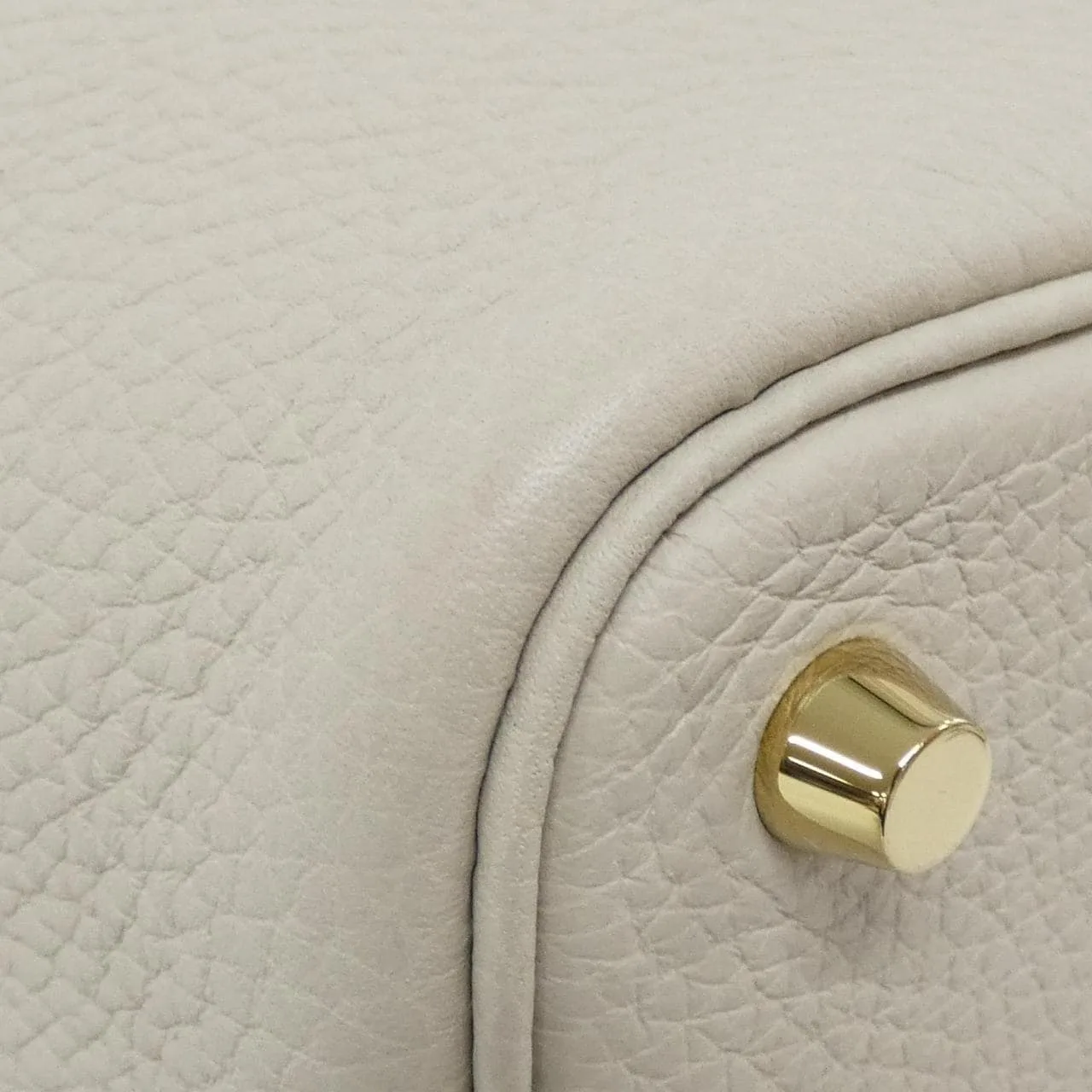 HERMES Picotin 056289CC Handbag Clemence 黑色 Clemence 皮 中古品A - 縮圖 2