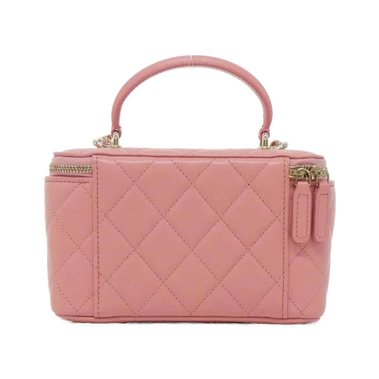CHANEL Timeless Classic AP2199 Handbag Lambskin Pink Lambskin Rank A - Thumbnail 2