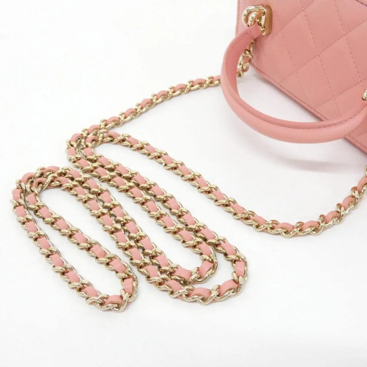 CHANEL Timeless Classic AP2199 Handbag Lambskin Pink Lambskin Rank A - Thumbnail 6