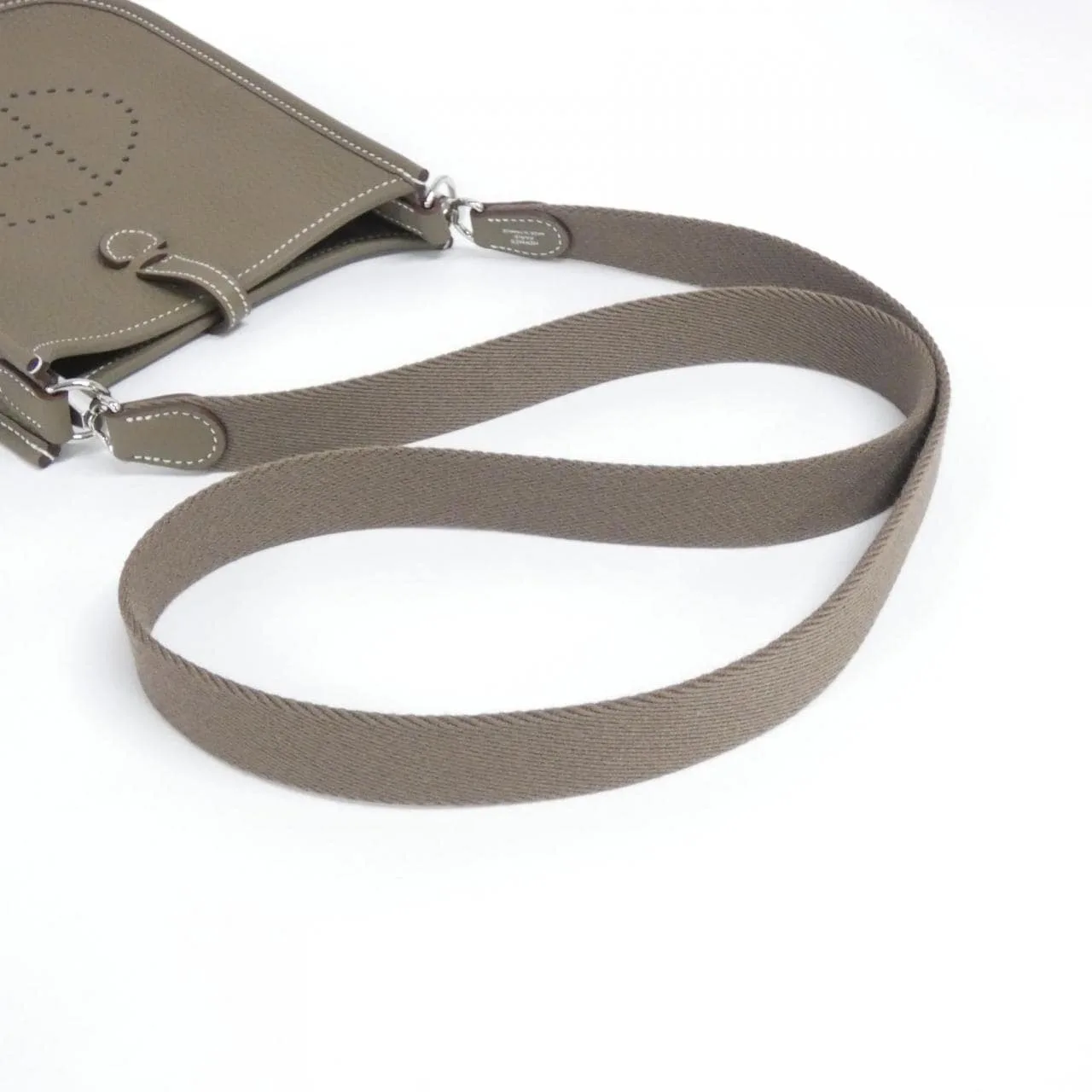 HERMES Evelyne 069426CK Shoulder Clemence Etoupe Clemence Leather Unused - Thumbnail 4