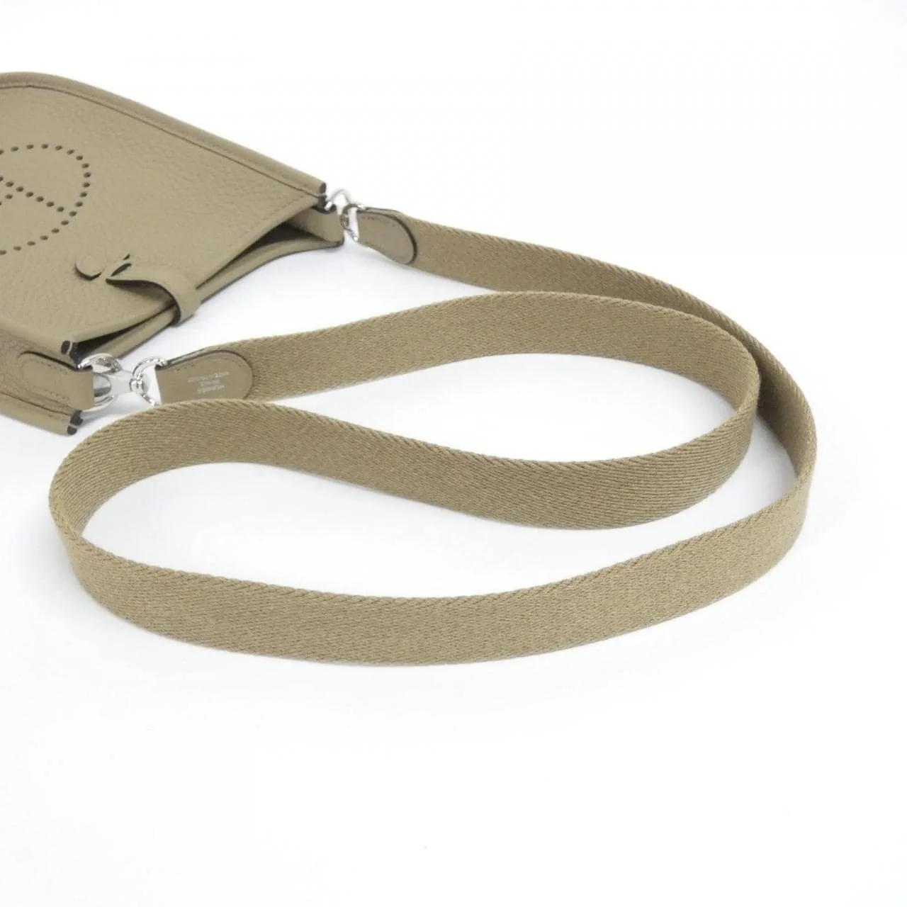 HERMES Evelyne 069426CK Shoulder Clemence Beige Clemence Leather Unused - Thumbnail 4