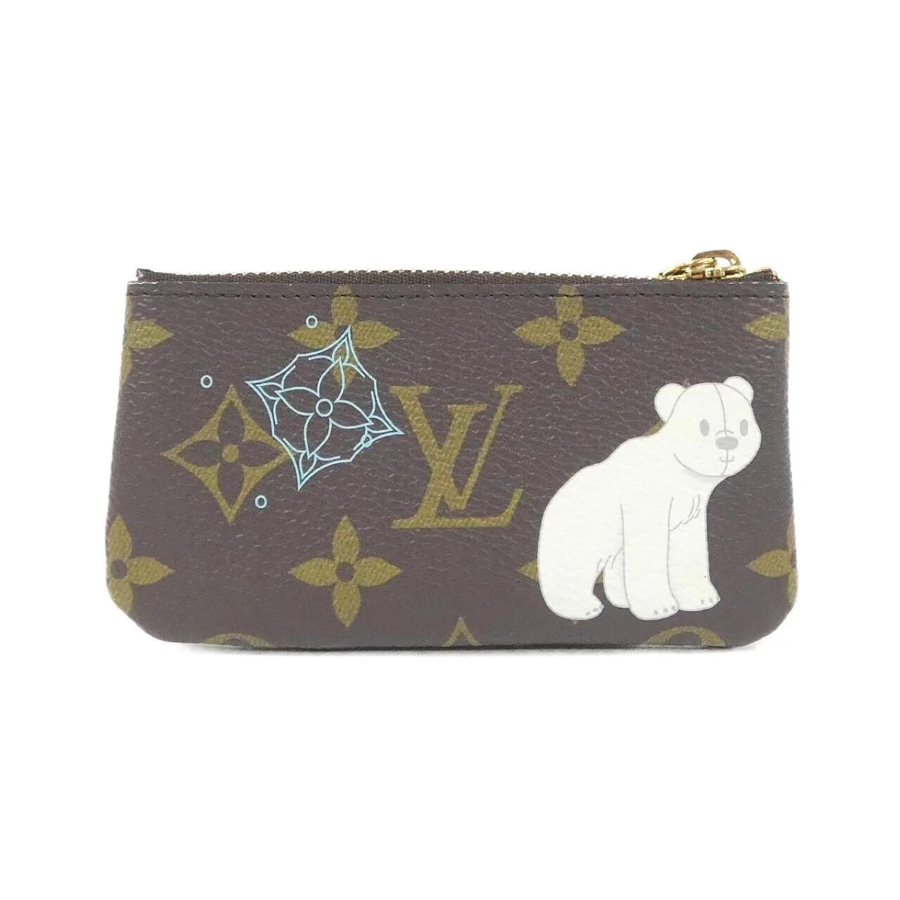 LOUIS VUITTON Pochette M12229 Coin Case Monogram Black Monogram Rank A - Thumbnail 2