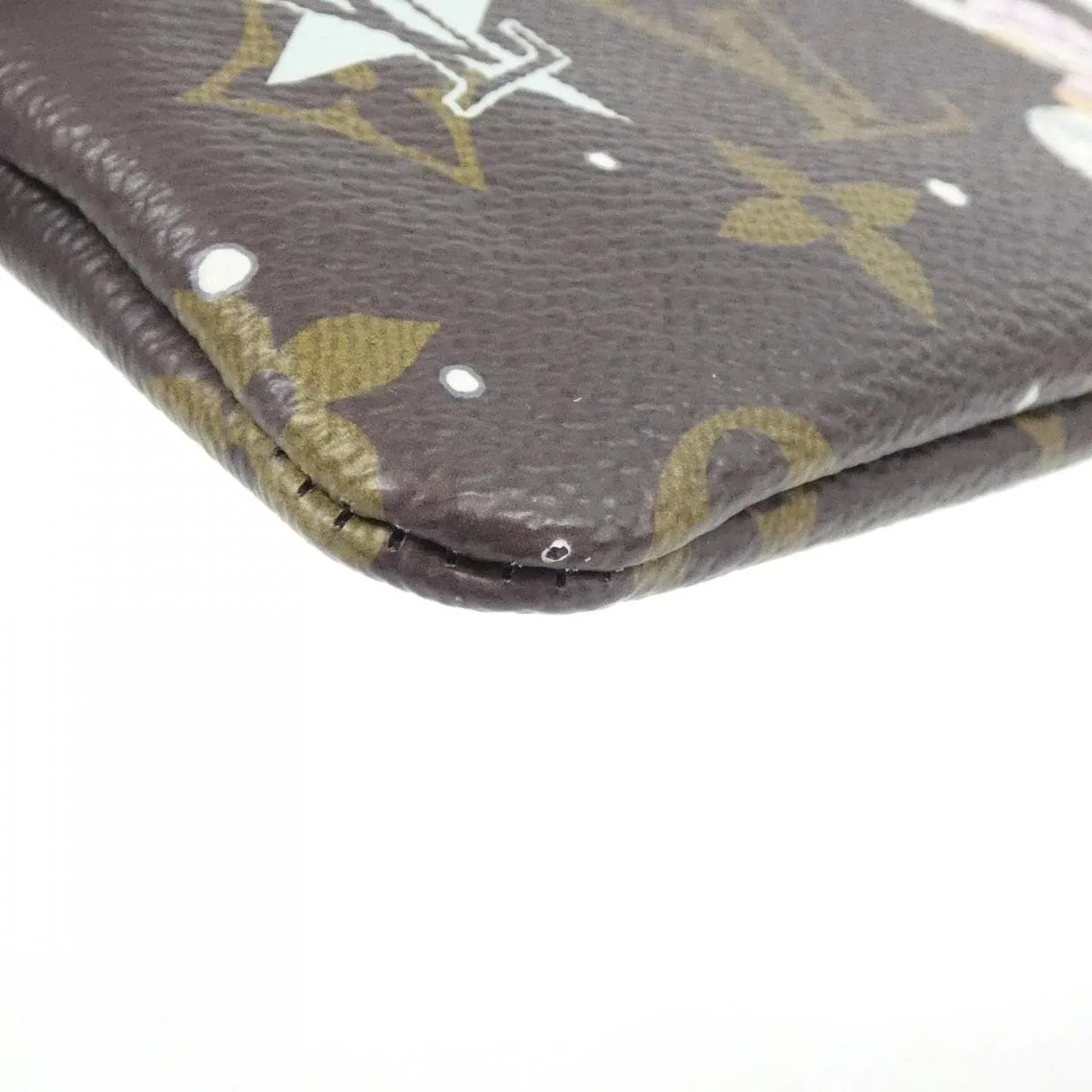 LOUIS VUITTON Pochette M12229 Coin Case Monogram Black Monogram Rank A - Thumbnail 3
